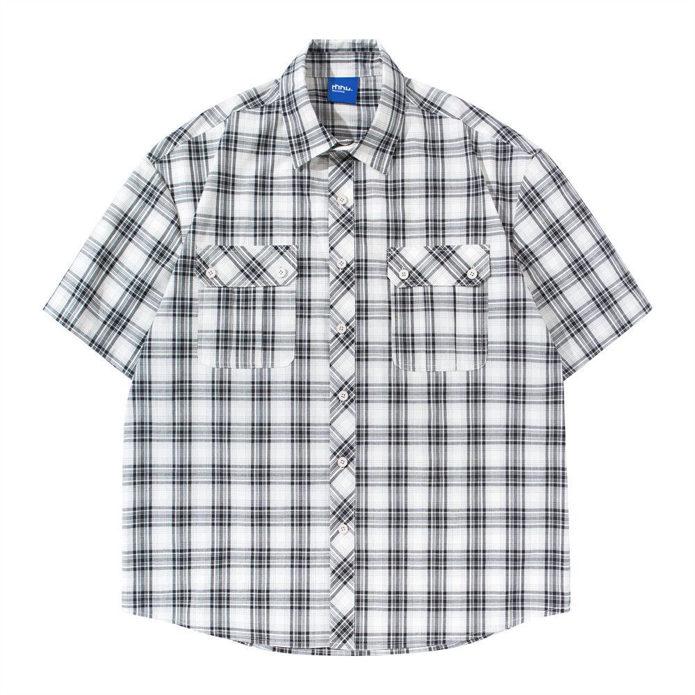 Japanese Brand Men's Vibe Japanese Style Plaid Casual Shirt Size US M / EU 48-50 / 2 - 1 Thumbnail