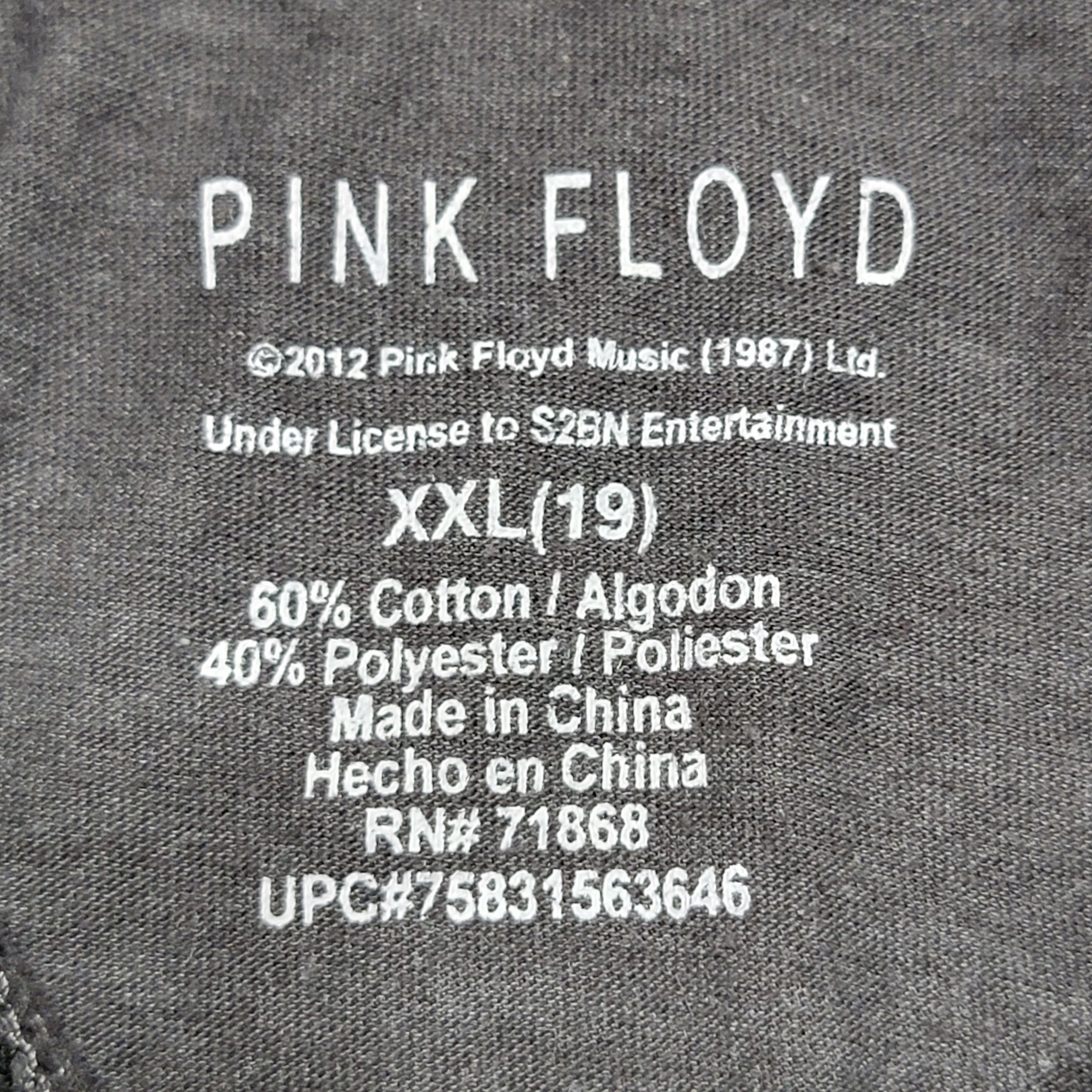 Pink Floyd Pink Floyd LS Grey Junior Band Tee Size XL / US 12-14 / IT 48-50 - 4 Thumbnail