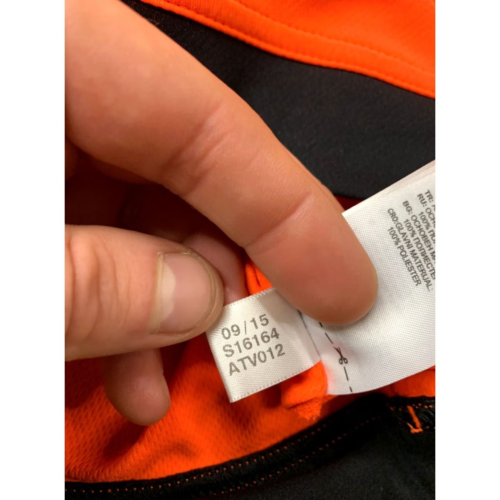 Adidas ADIDAS PERFORMANCE FOOTBALL SHIRT JERSEY M Black and Orange Mens 2015 Estro Classic Football Shirt Size US M / EU 48-50 / 2 - 7 Thumbnail