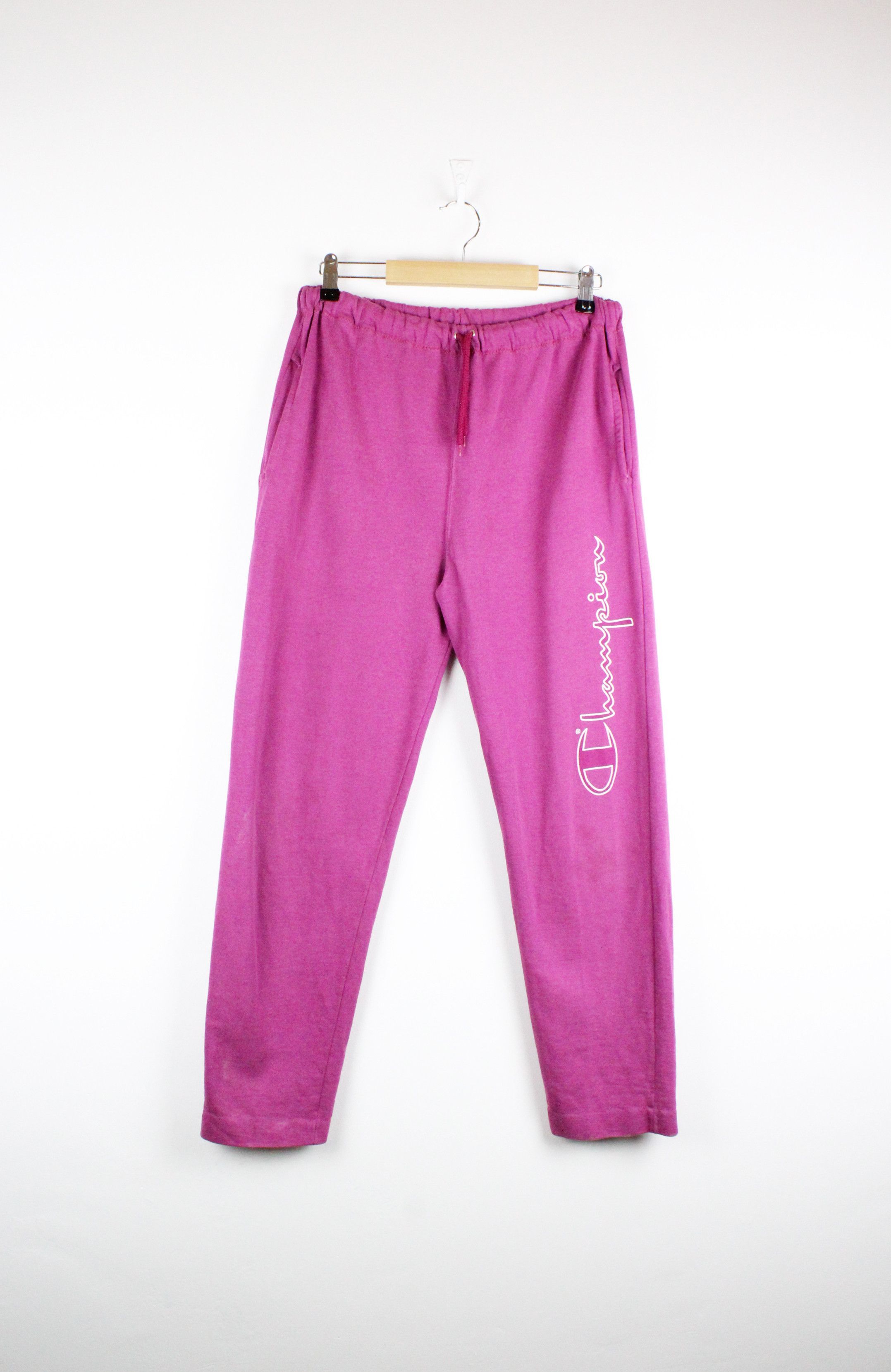 Champion × Vintage Vintage Champion Big Logo Purple Sport Sweat Pants Size US 30 / EU 46 - 1 Thumbnail