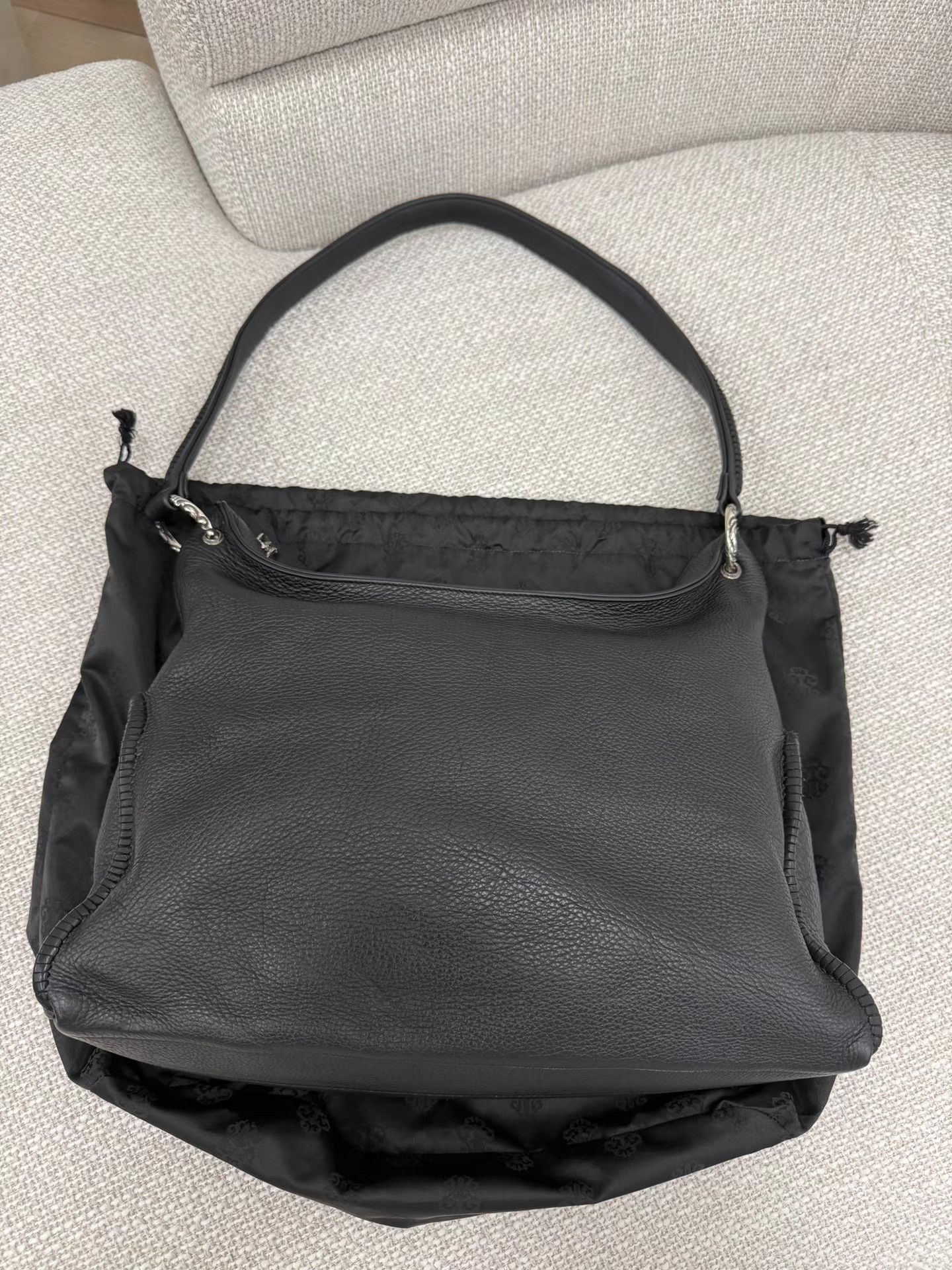 Chrome Hearts Chrome Hearts Scout Fleur-de-lis Lyon Leather Crossbody Bag Size ONE SIZE - 2 Thumbnail