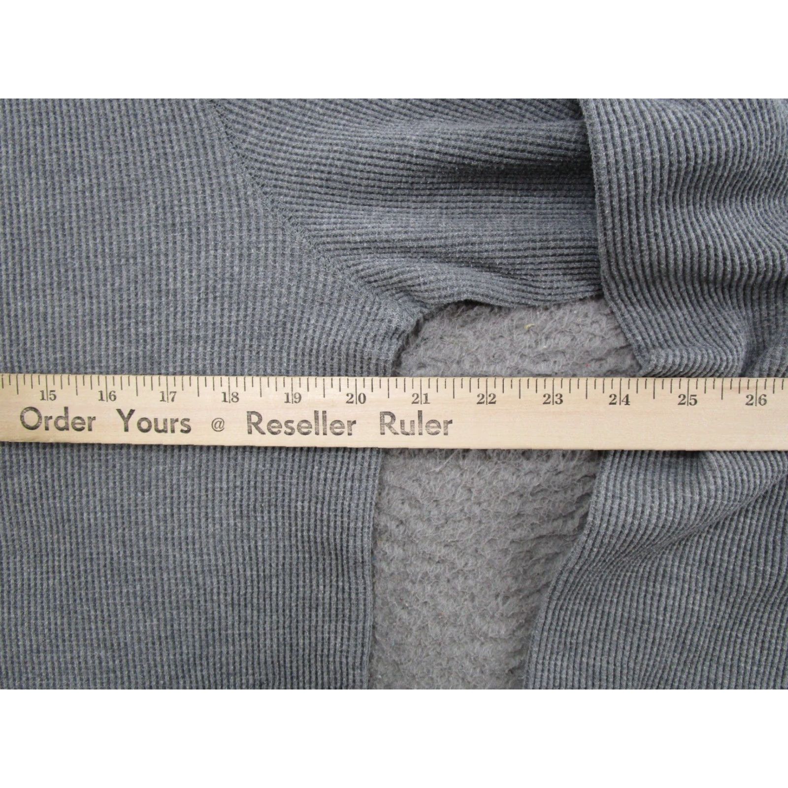 Vintage Urban Pipeline Thermal Shirt Mens Size L Gray Waffle Knit Long Sleeve Y2K Skater Size US L / EU 52-54 / 3 - 5 Thumbnail