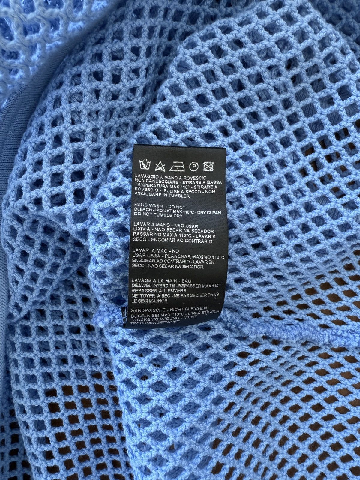 Raf Simons RAF Simons net Tank Top Size US L / EU 52-54 / 3 - 5 Thumbnail