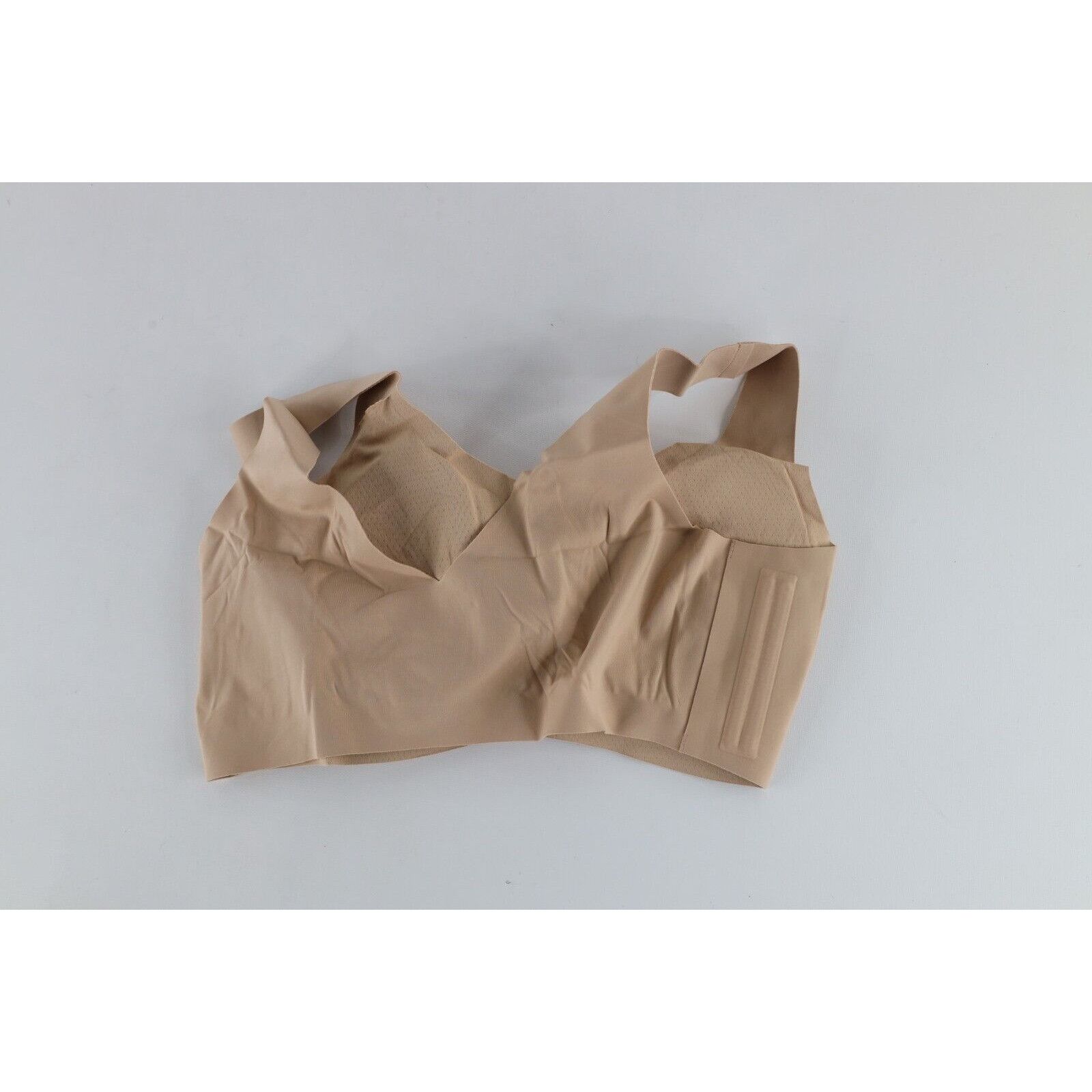 Vintage New Honeylove Shapewear Liftwear V-Neck Bra Nude Size ONE SIZE - 5 Thumbnail