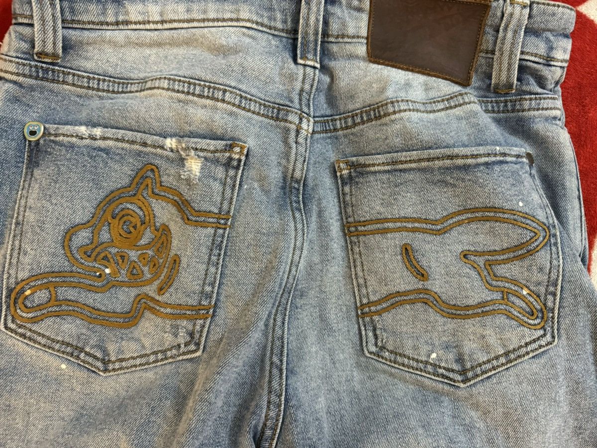 Billionaire Boys Club × Icecream Icecream “Cream”Distressed Jeans Size US 30 / EU 46 - 3 Thumbnail