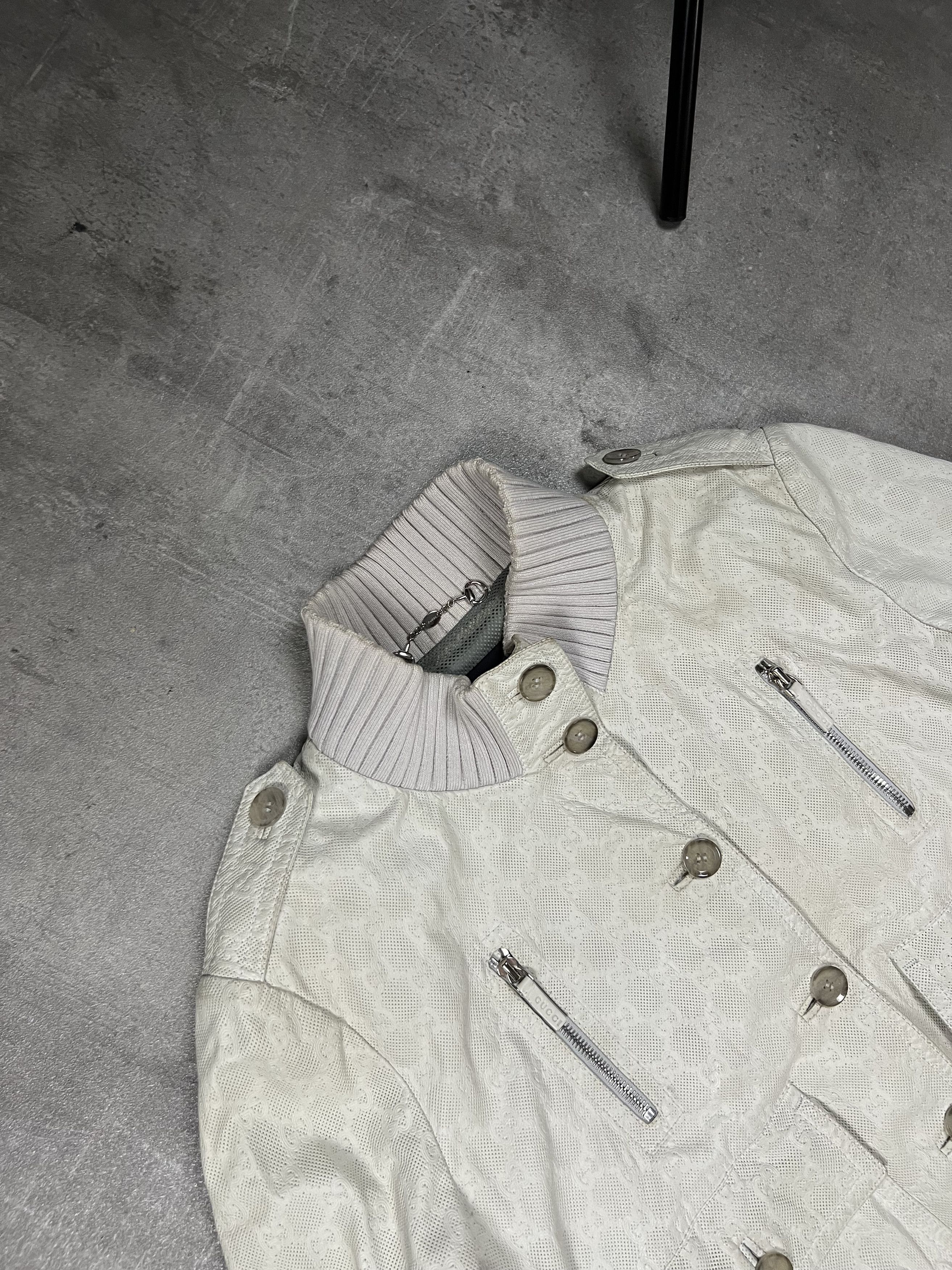 Gucci gucci monogram leather jacket size 46 M Size M / US 6-8 / IT 42-44 - 3 Thumbnail