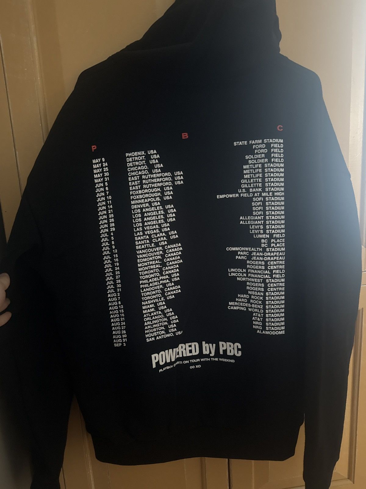 Playboi Carti Playboi Carti Weeknd AHTD Tour Hoodie Size US L / EU 52-54 / 3 - 2 Thumbnail
