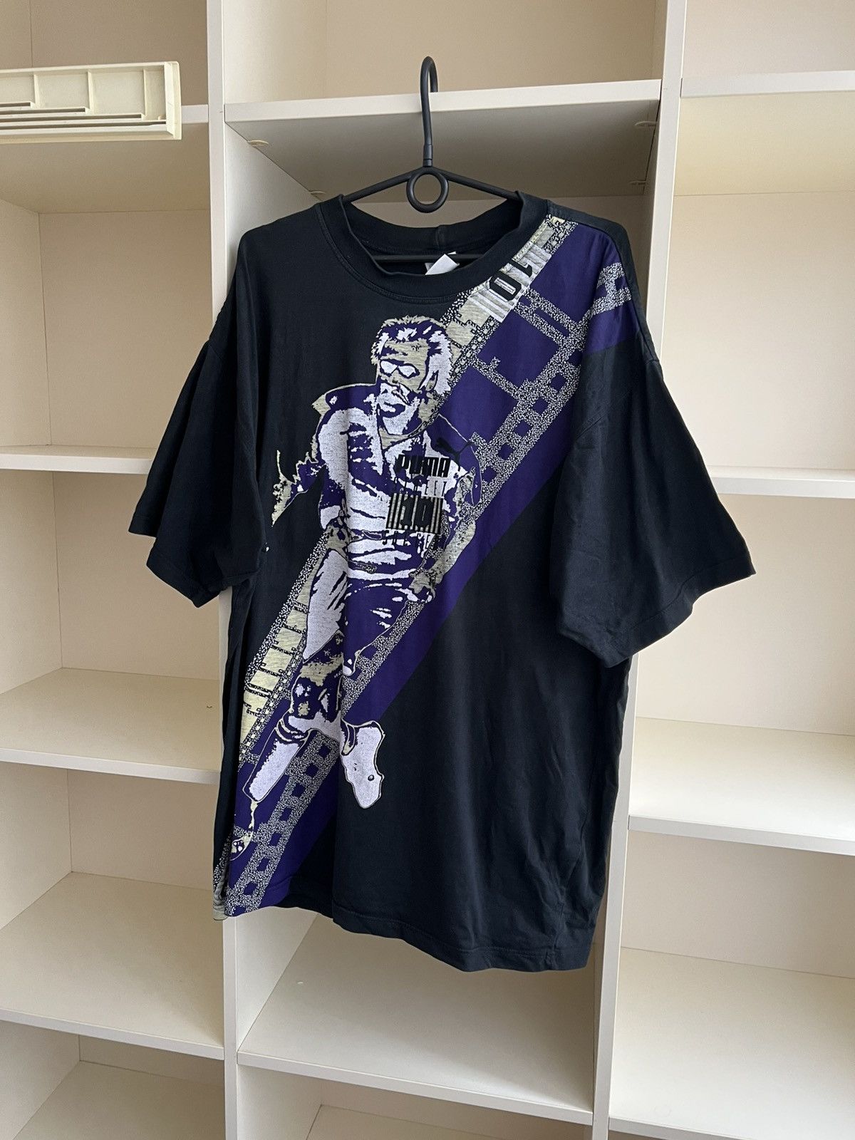 Puma Vintage 1990s Puma Tee T-Shirt Retro Size US XL / EU 56 / 4 - 3 Thumbnail
