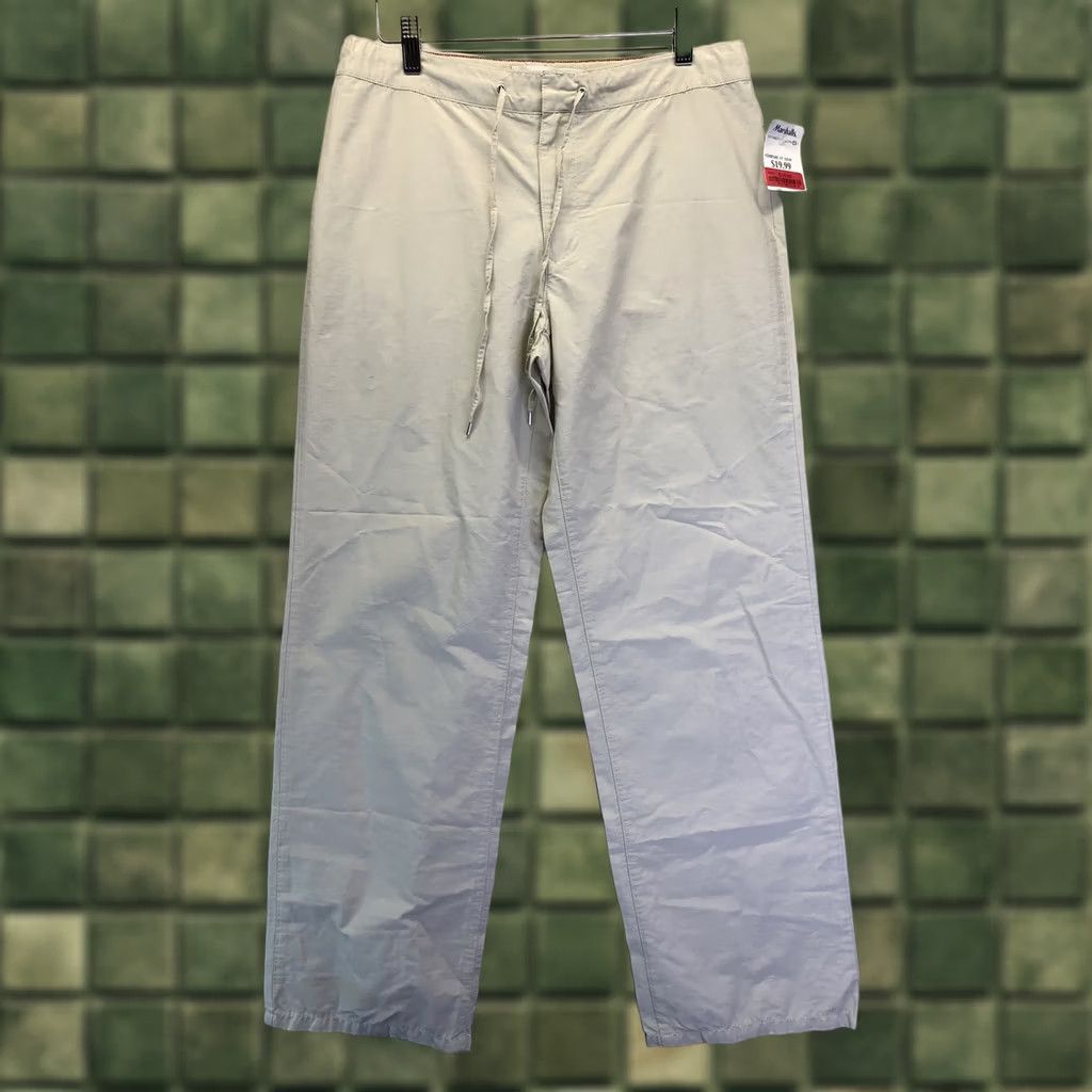 Tommy Hilfiger Tommy Hilfiger Women’s SZ 6 Lightweight Straight Leg Hiking Pants NWT Beige Nylon Cotton Size 28" / US 6 / IT 42 - 1 Thumbnail