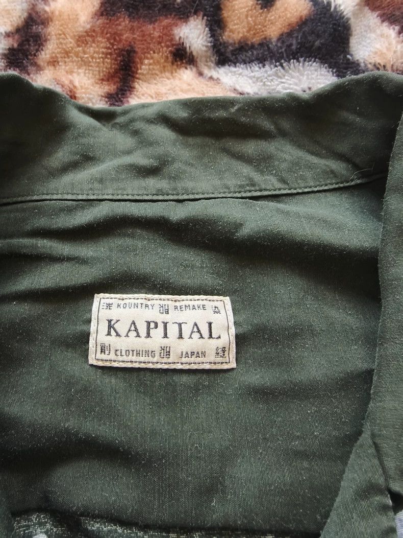 Kapital KAPITAL Eagle Feather Print Short Sleeve Shirt Size US M / EU 48-50 / 2 - 3 Thumbnail