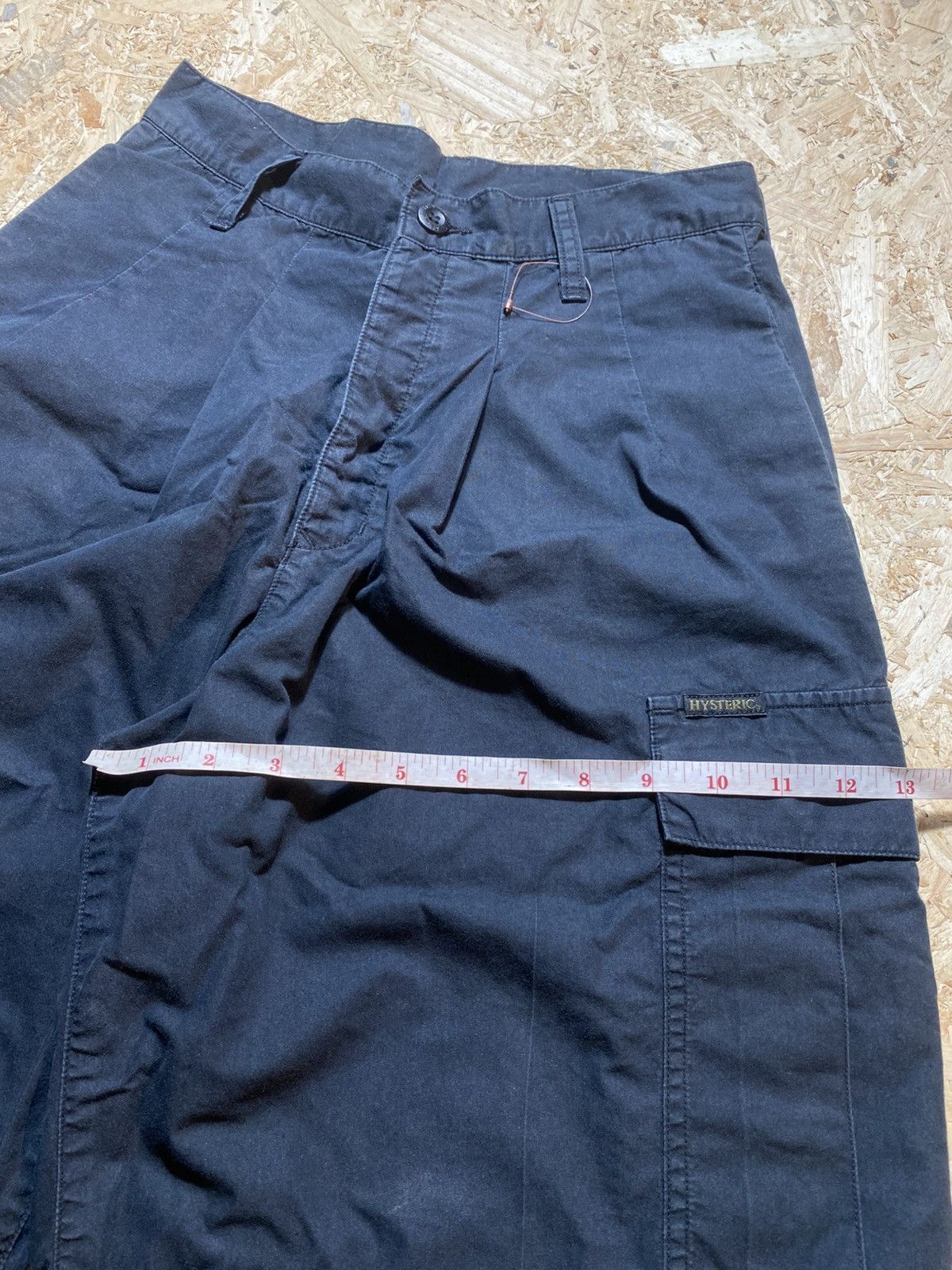 Hysteric Glamour Hysteric Glamour Wide Leg Cropped Cargo Pants Size US 28 / EU 44 - 12 Thumbnail