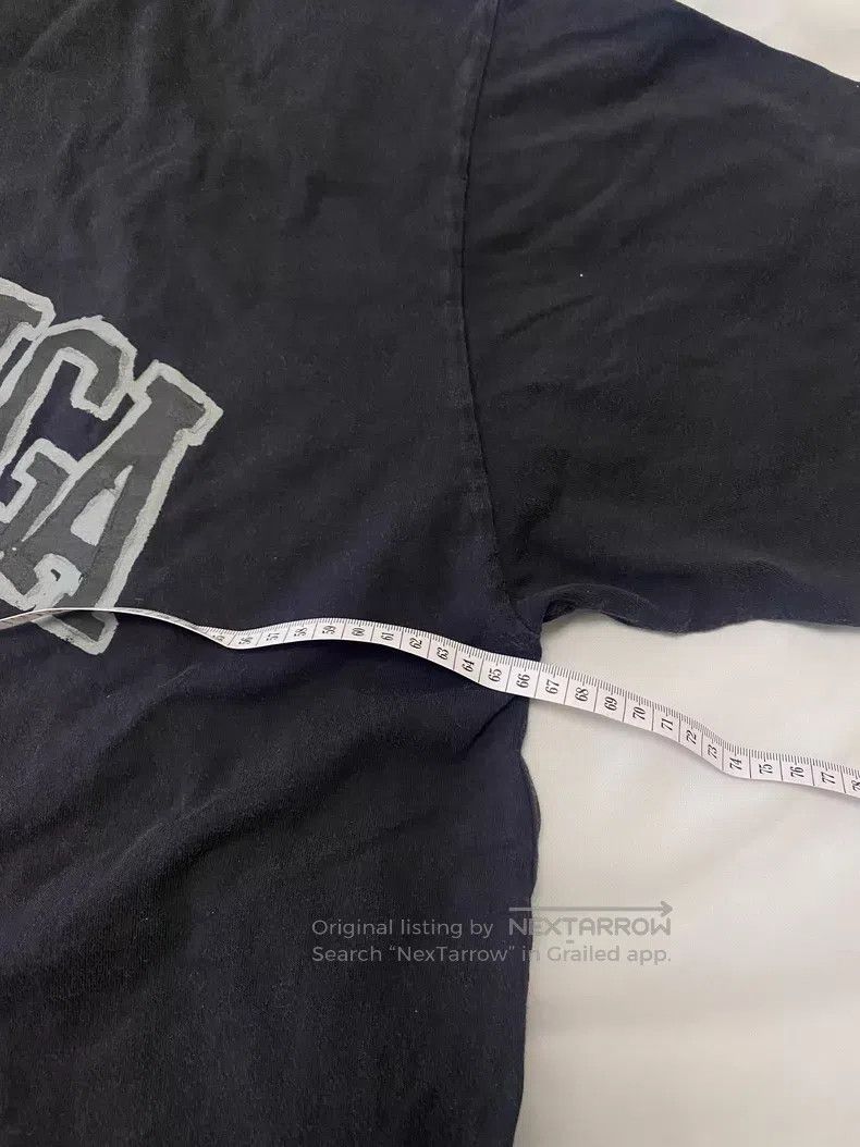Balenciaga Balenciaga Black Scissors Wheat Logo Short Sleeve T-Shirt Size US XXL / EU 58 / 5 - 5 Thumbnail