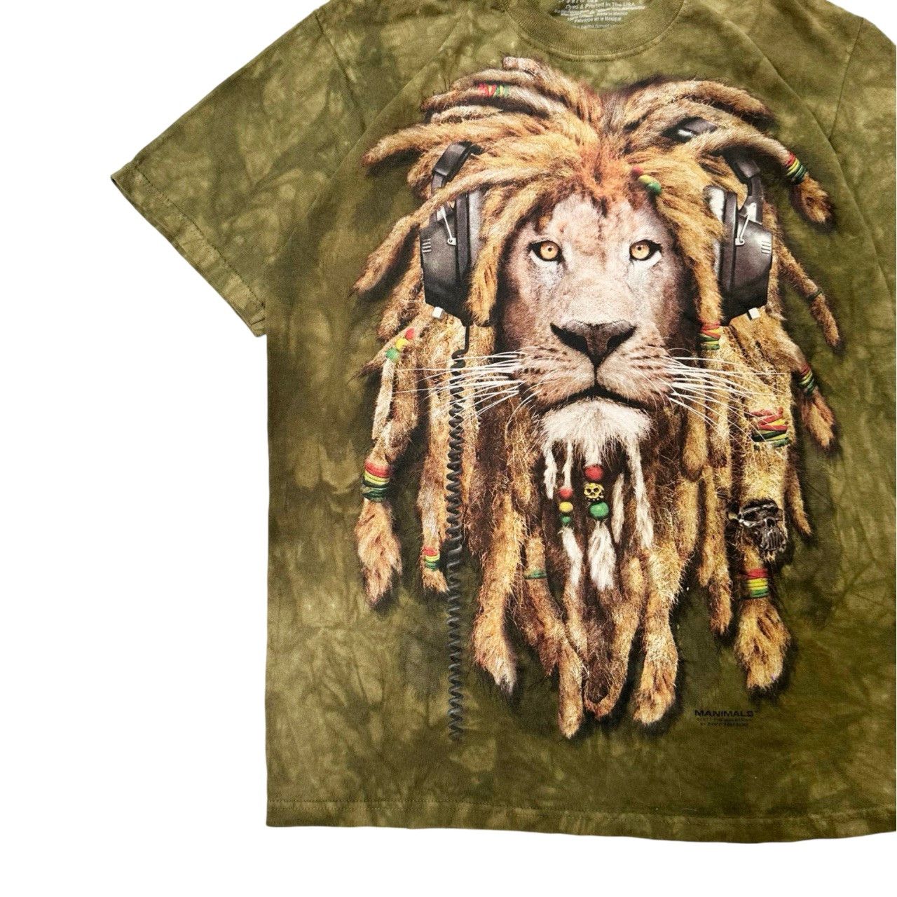 Vintage Vintage 00s Bob Marley The Mountain Graphic T Shirt Size US S / EU 44-46 / 1 - 3 Thumbnail