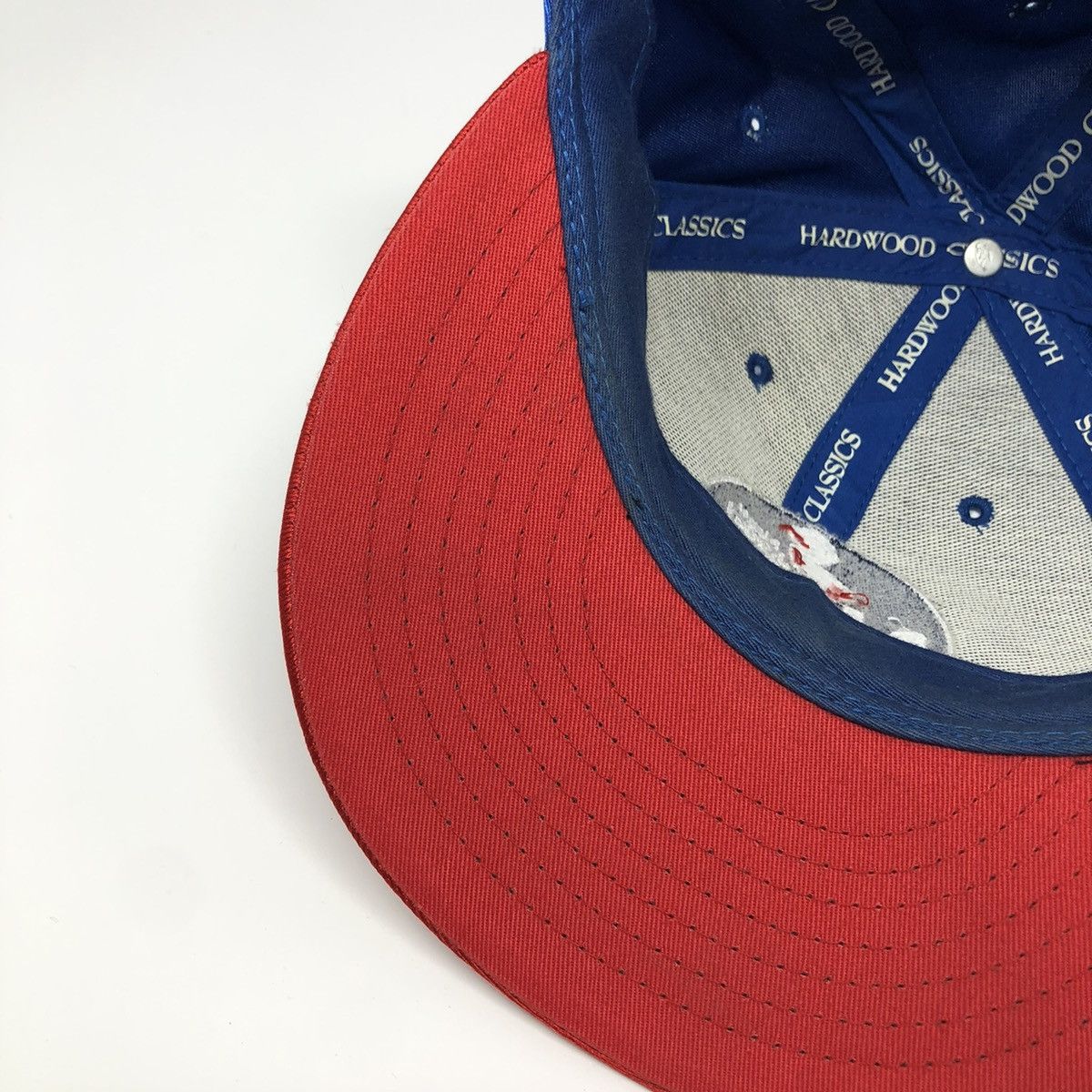NBA Hardwood Classics New Jersey Nets Fitted Hat 7 3/8 Size ONE SIZE - 9 Thumbnail
