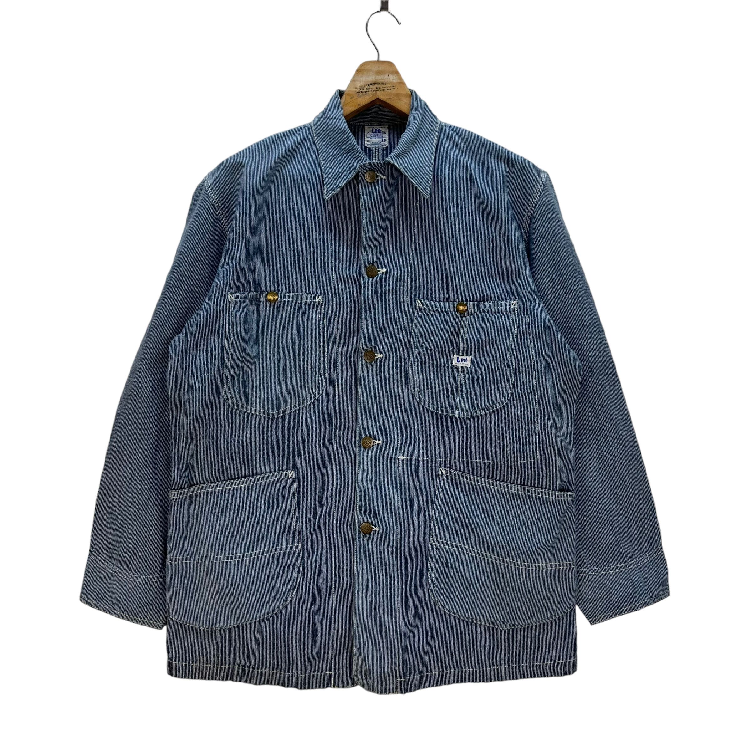 Lee LEE UNION MADE DENIM CHORE JACKET #8077-200 Size US L / EU 52-54 / 3 - 1 Thumbnail