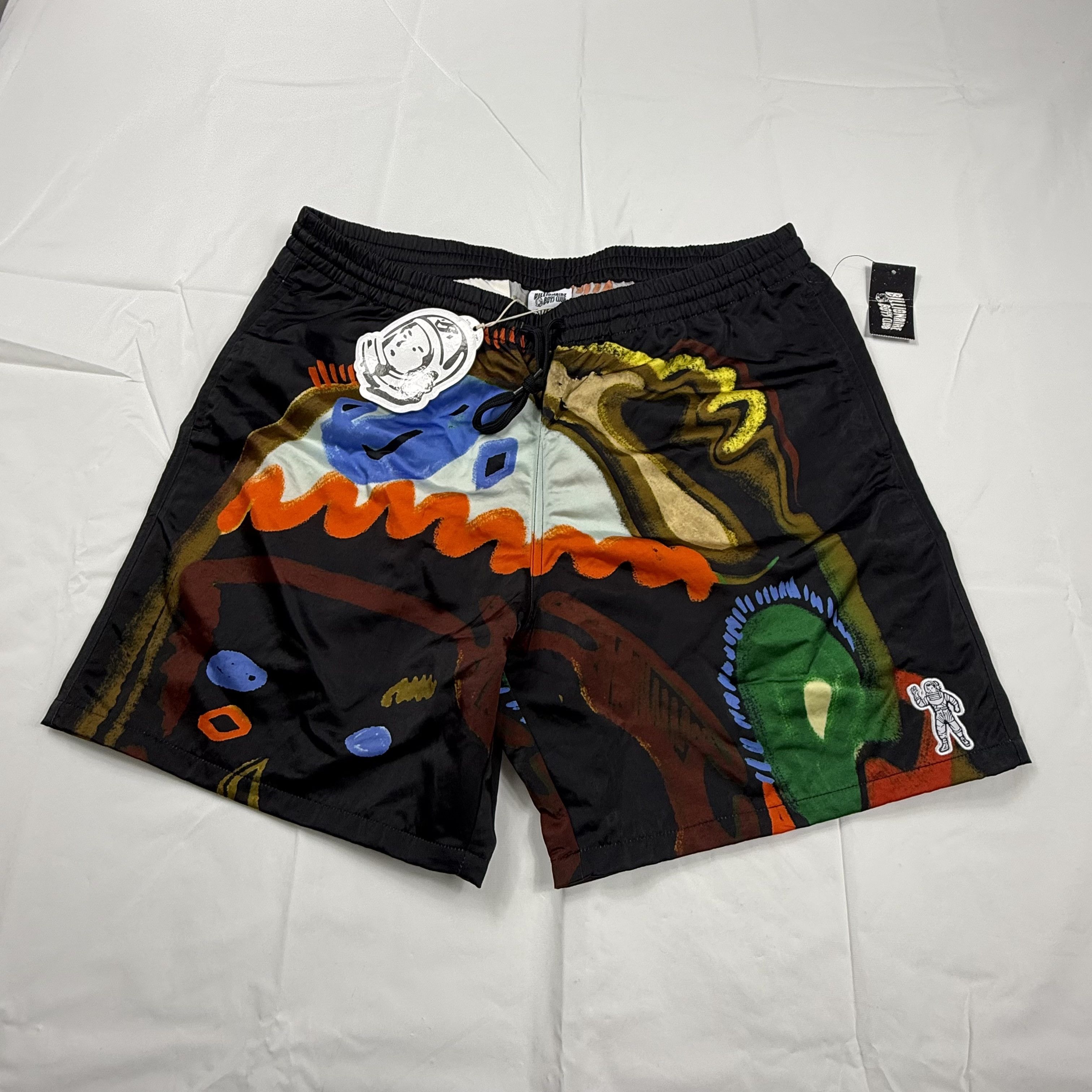 Billionaire Boys Club XXL Black Abstract Graphic Shorts