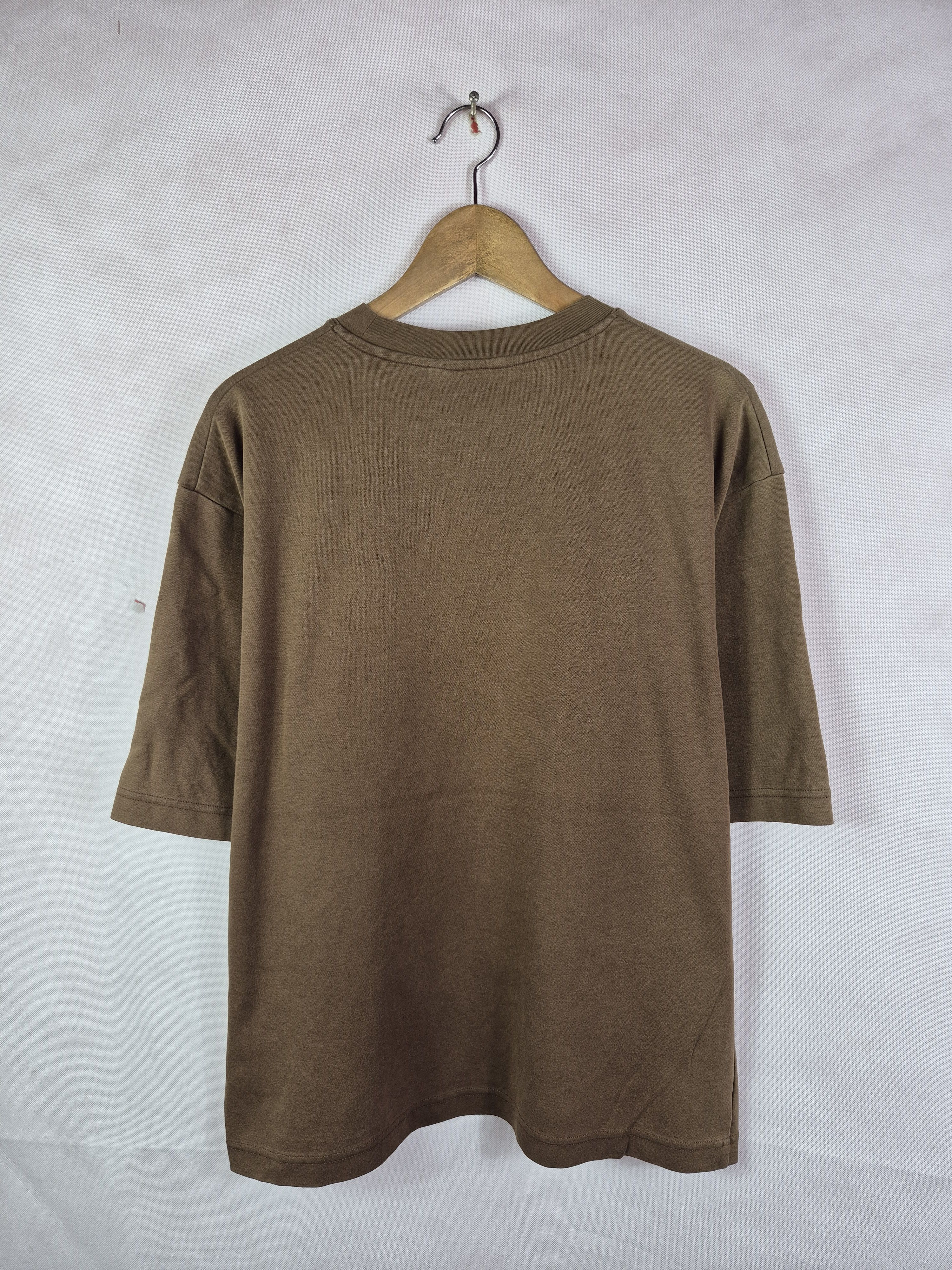 Lemaire × Uniqlo 🔥 Uniqlo U Lemaire Airism Brown Plain Tee Size US L / EU 52-54 / 3 - 3 Thumbnail