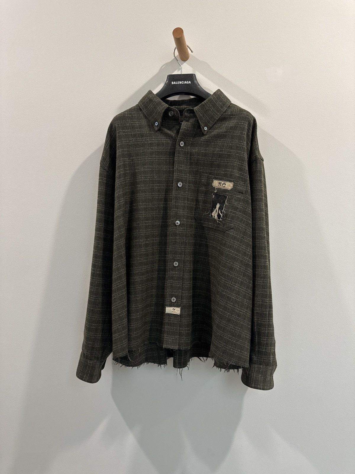 Enfants Riches Deprimes Green flannel Size US L / EU 52-54 / 3 - 1 Thumbnail