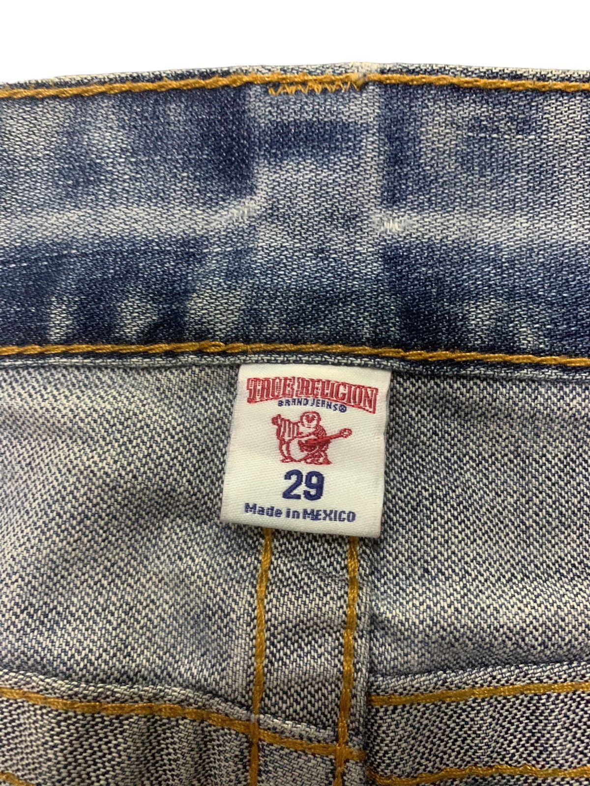 True Religion × Vintage True Religion Straight Cut Denim Pants Jeans Size US 31 - 13 Thumbnail
