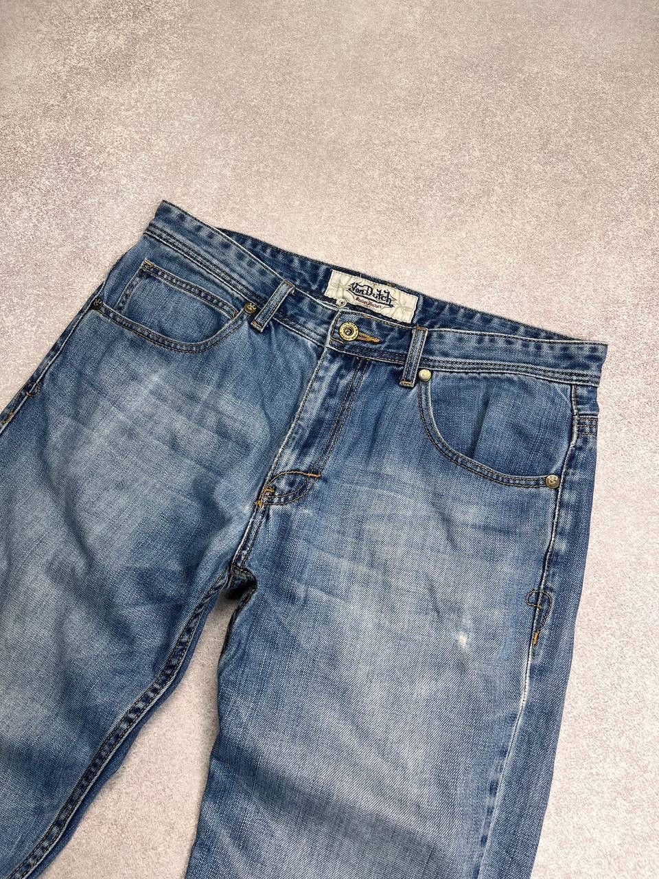 Other ⚡️QUICK SALE⚡️VON DUTCH BAGGY DENIM JEANS Y2K 34 Size US 34 / EU 50 - 4 Thumbnail