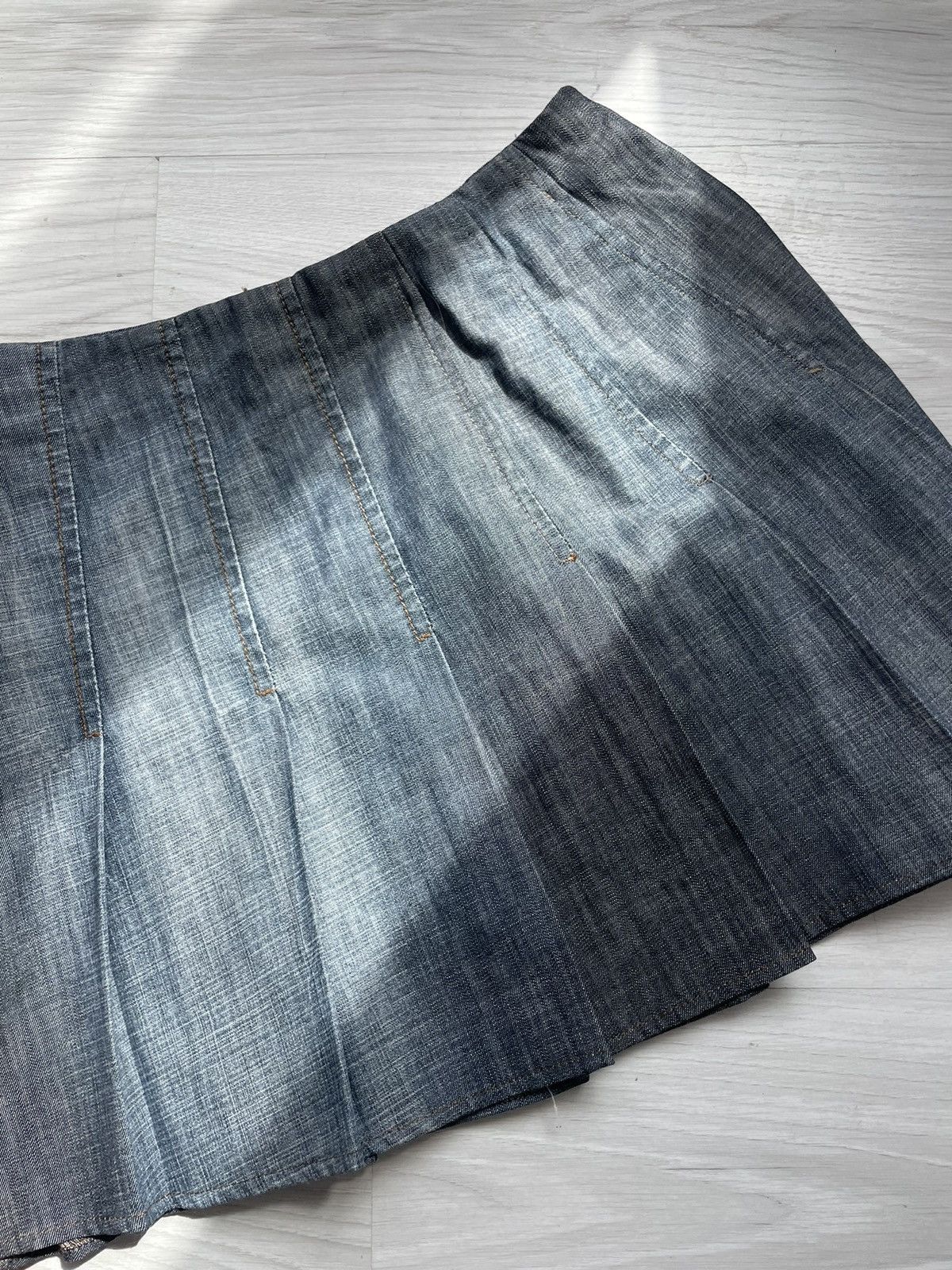 Vintage Denim skirt Size 25" / US 0 / IT 36 - 10 Thumbnail