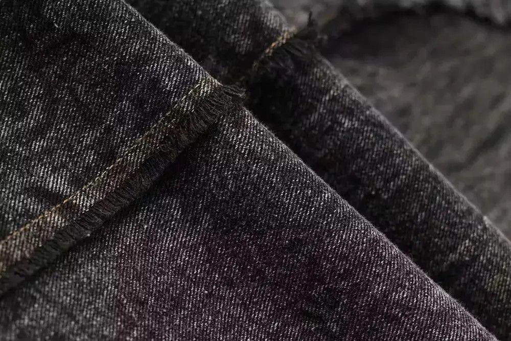 Japanese Brand Opium Black Tassel Striped jeans Size US 30 / EU 46 - 6 Thumbnail