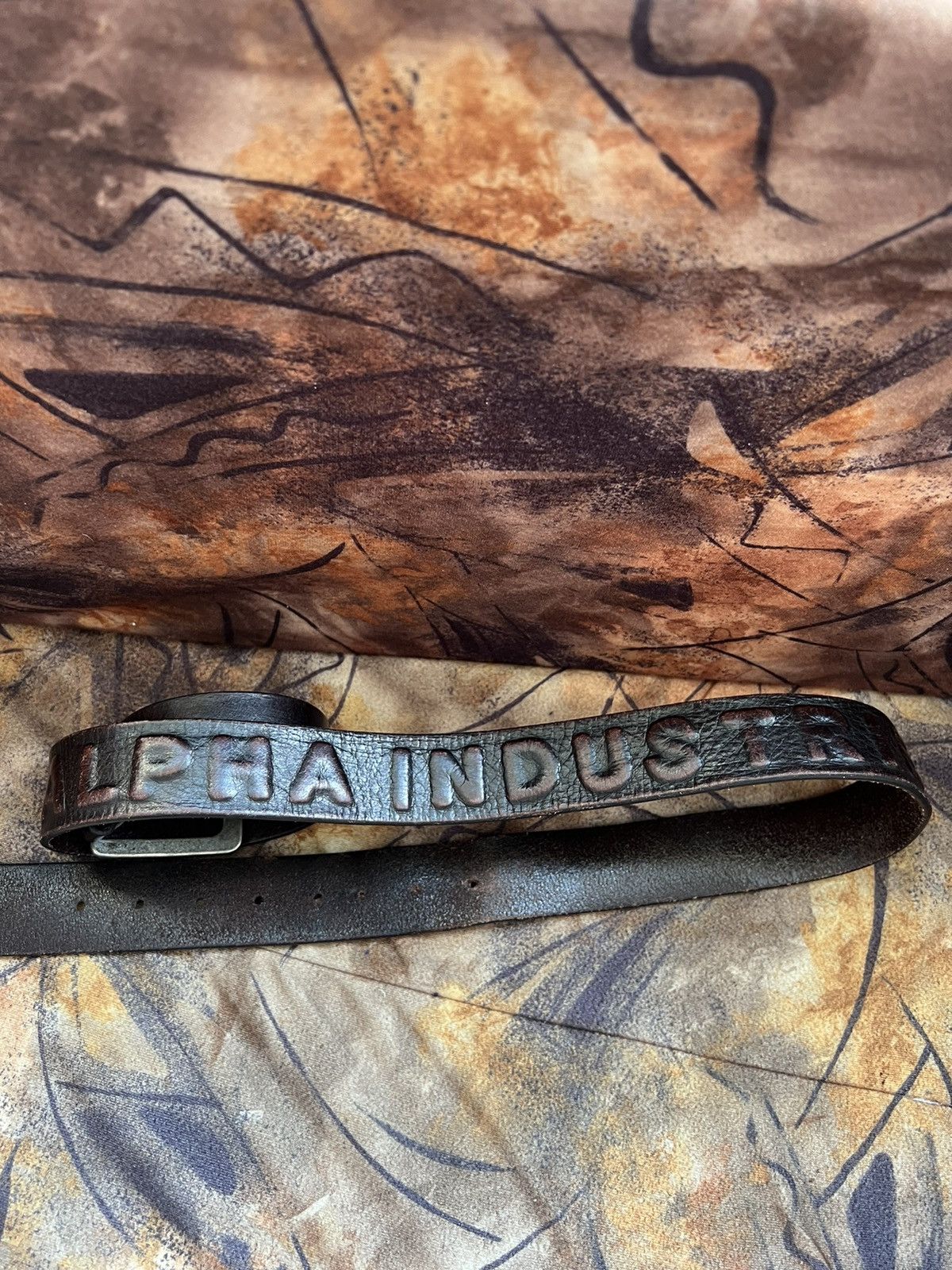 Alpha Industries × Leather Alpha industries belt leather Size ONE SIZE - 2 Thumbnail