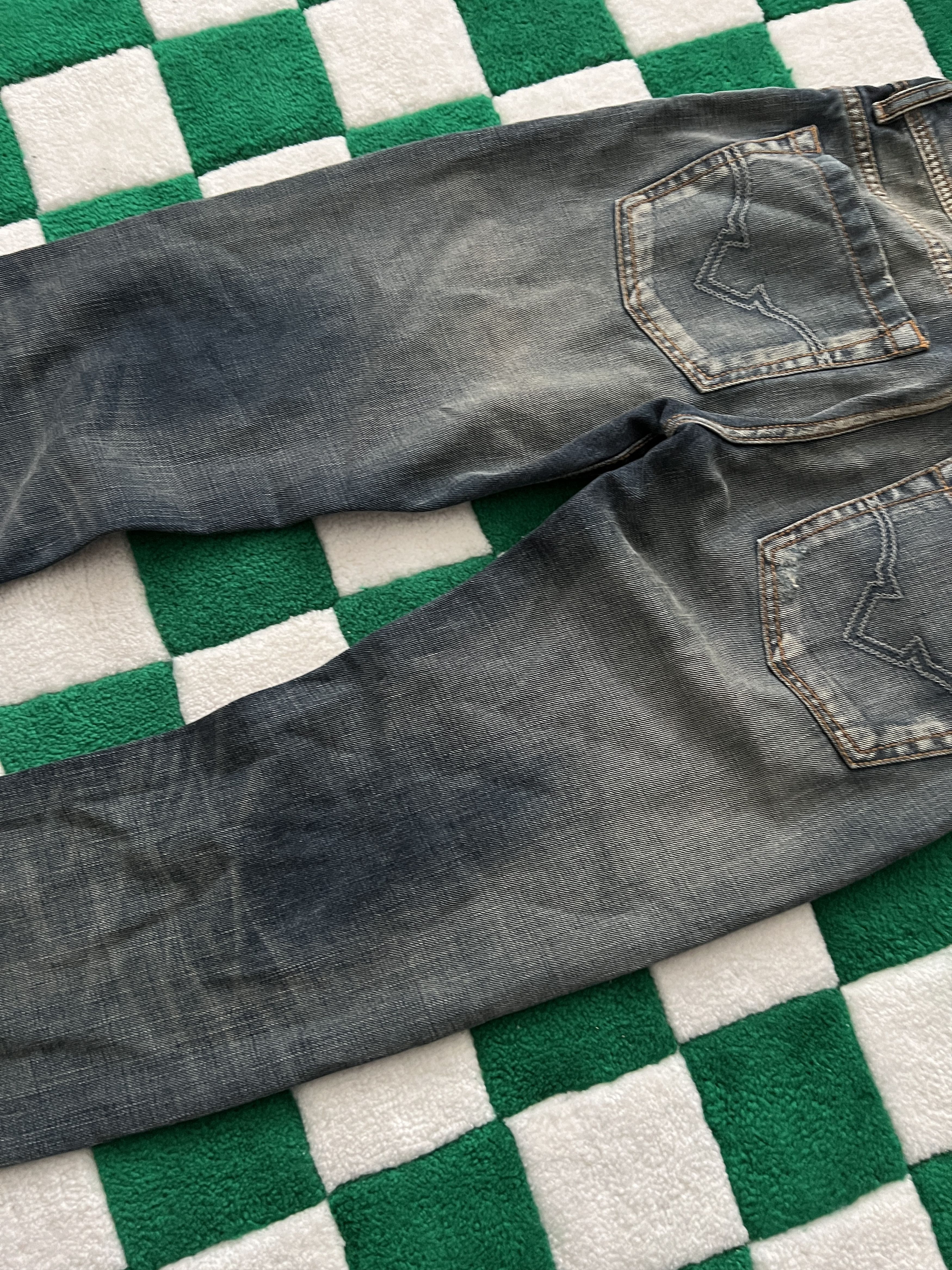 Japanese Brand Vintage Y2K Tribeca New York Japanese Denim Jeans Size US 30 / EU 46 - 5 Thumbnail