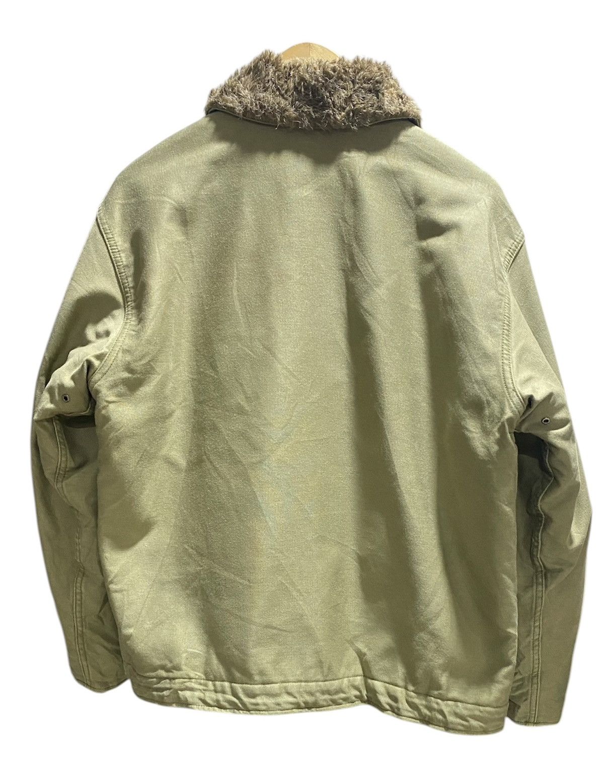 Alpha Industries Houston US N-1 Deck Military Reproduction 1940s WW2 Jacket Size US M / EU 48-50 / 2 - 2 Thumbnail