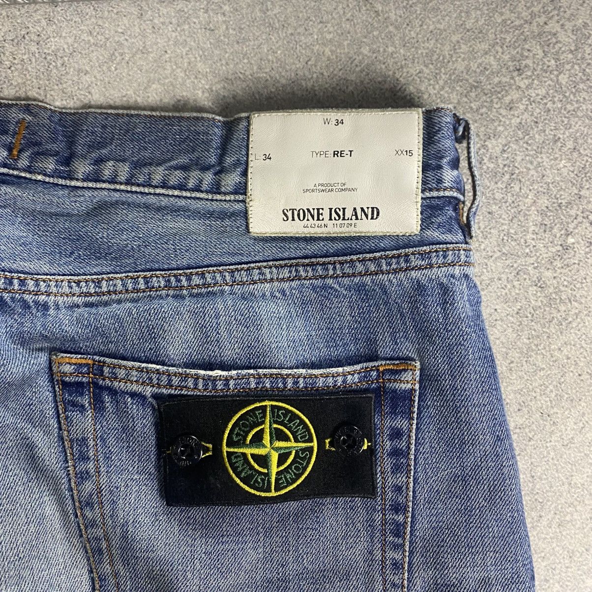 Stone Island Stone Island Jeans Patch Logo Size US 34 / EU 50 - 4 Thumbnail