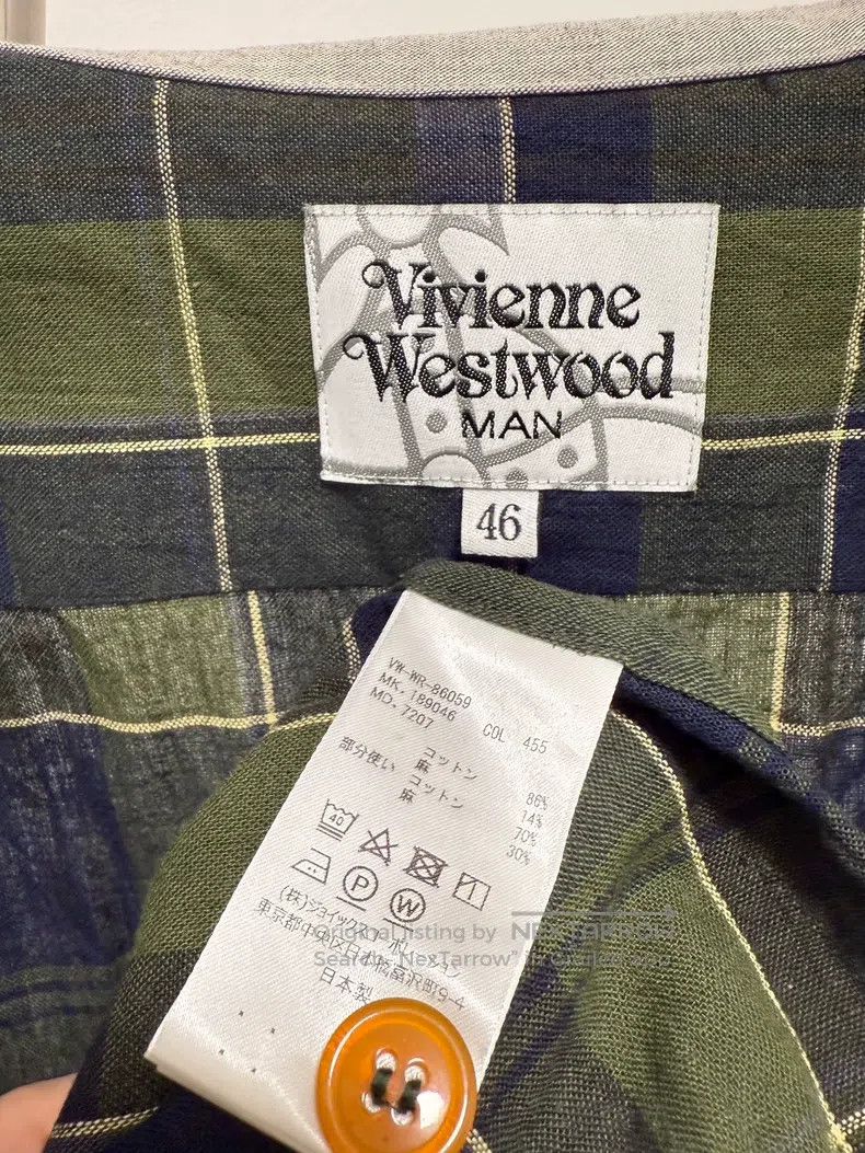 Vivienne Westwood Vivienne Westwood Vintage second-hand diagonal plaid trans Size L / US 10 / IT 46 - 9 Thumbnail