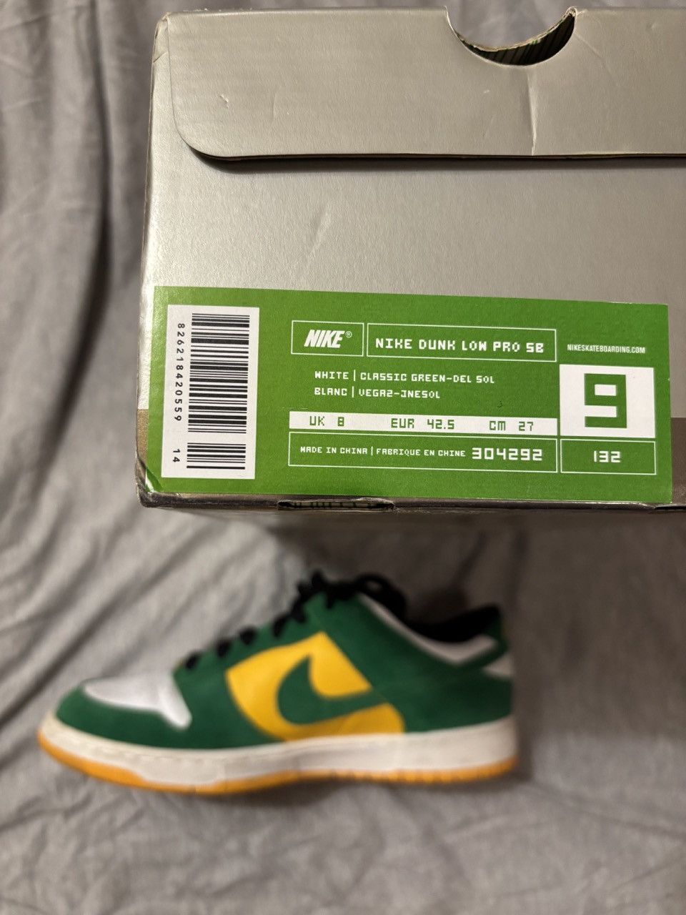 Nike Nike Dunk Low Pro SB "Buck" 2003 Size US 9 / EU 42 - 9 Thumbnail