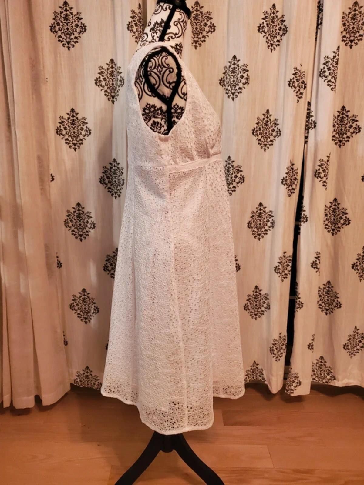 Other Rabbit Rabbit Rabbit Designs White Lace Dress Size M / US 6-8 / IT 42-44 - 3 Thumbnail