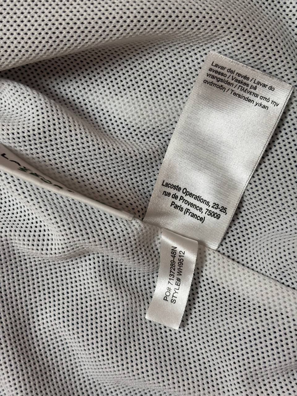 Lacoste Lacoste Sport Diamond Weave Ripstop Windbreaker Size US M / EU 48-50 / 2 - 8 Thumbnail
