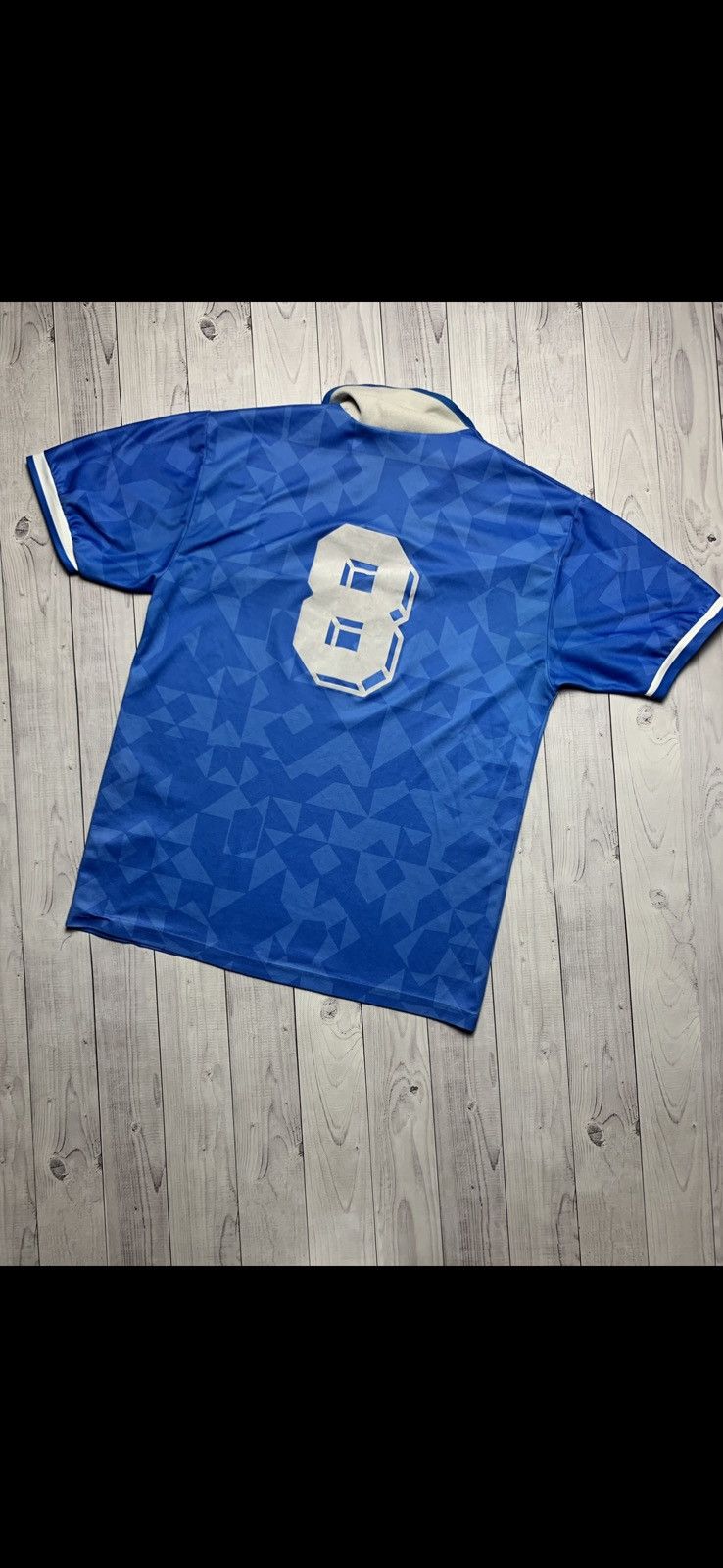 Lotto Sport × Vintage Vintage Napoli soccer jersey blue rare 8 number size M/L Size US L / EU 52-54 / 3 - 2 Thumbnail