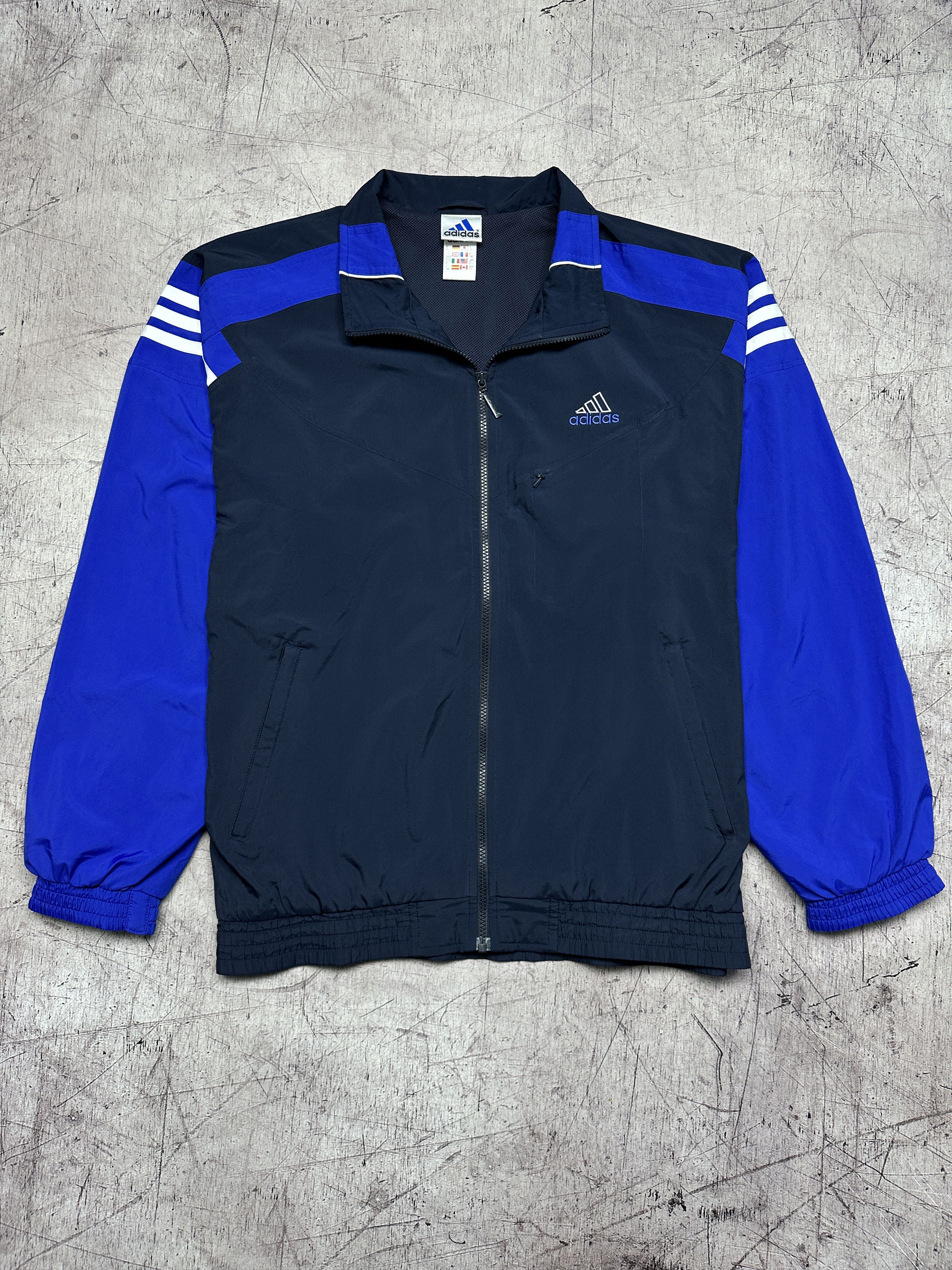 Adidas Adidas Vintage Mens Nylon Suit Jacket + Track Pants Size US 34 / EU 50 - 2 Thumbnail