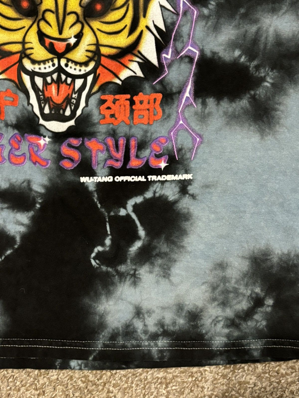 Vintage × Wu-Tang Clan Wu-Tang clan oversized acid wash tee Size US M / EU 48-50 / 2 - 3 Thumbnail