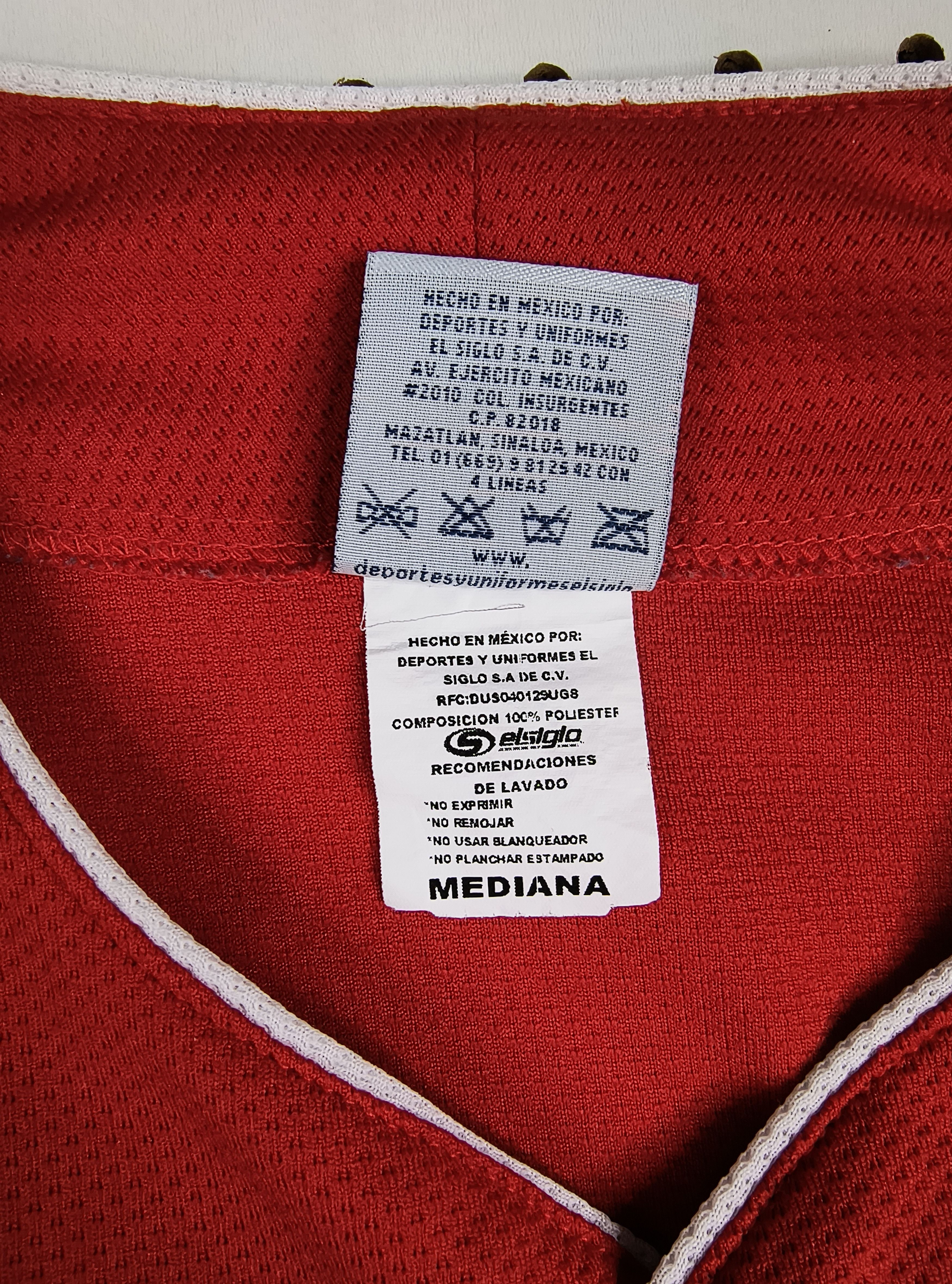 Vintage El Siglo Panteones baseball jersey Size US M / EU 48-50 / 2 - 6 Thumbnail