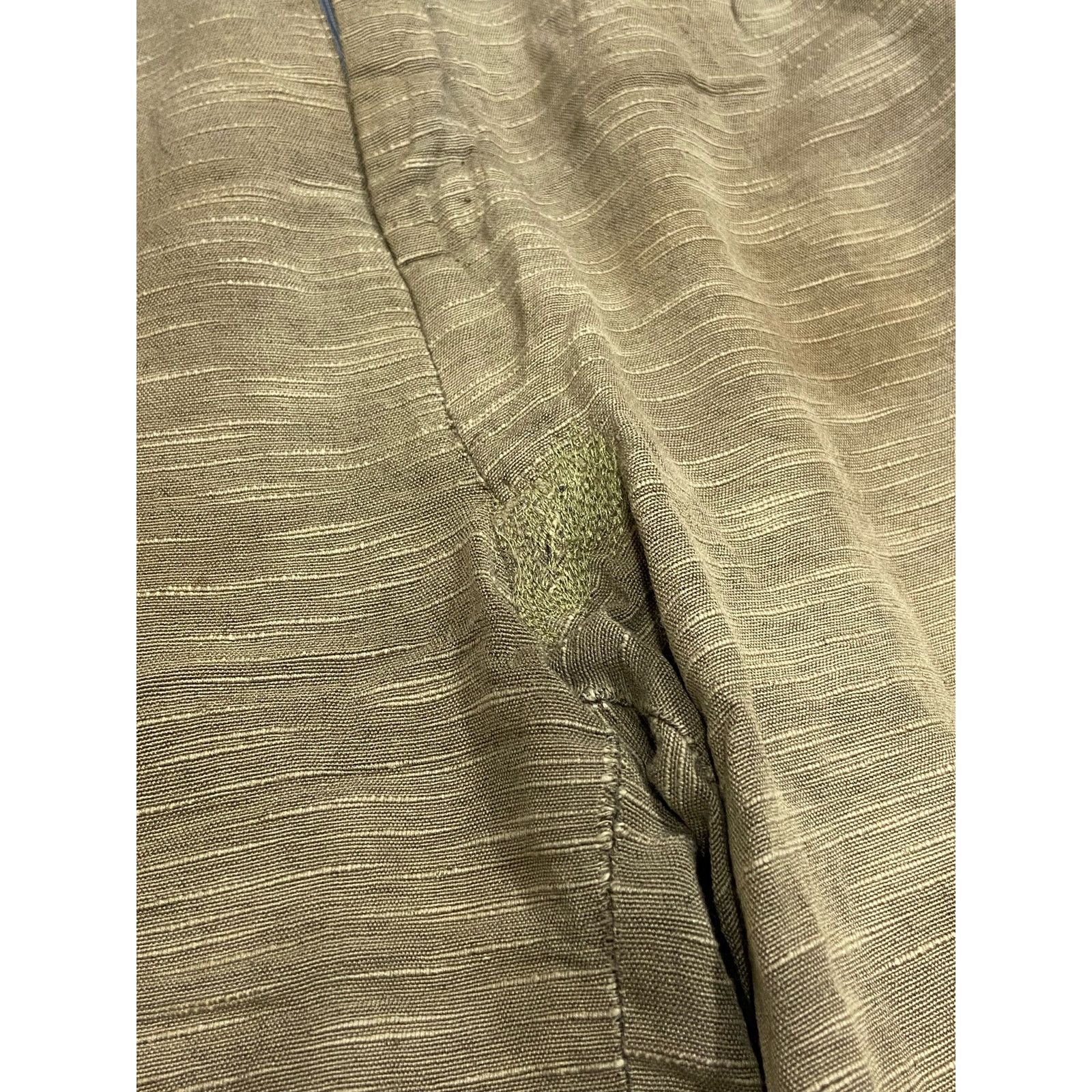 Vintage 40s Vintage Thrashed Distressed Faded Tan Twill Shorts Size US 35 - 8 Thumbnail