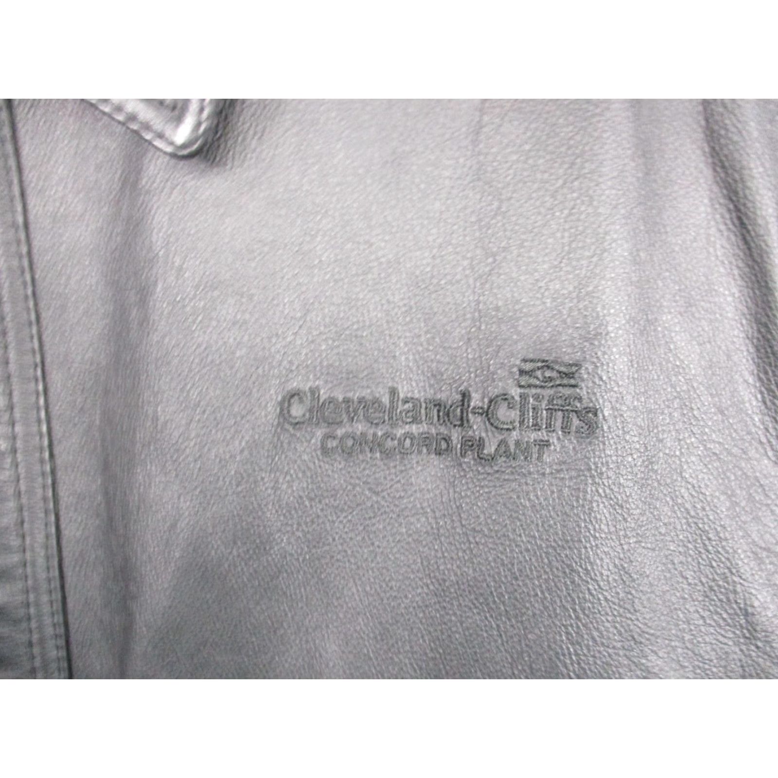 Port Authority Port Authority Leather Jacket Mens 2XL Black Bomber Cleveland Cliffs Logo J-780 Size US XXL / EU 58 / 5 - 6 Thumbnail