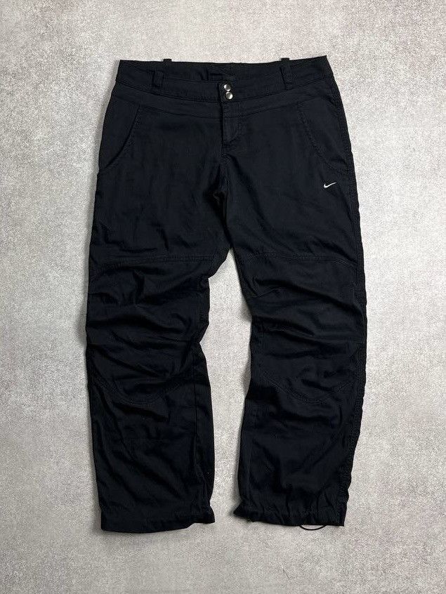 Nike × Vintage Vintage Nike Swoosh Baggy Trackpants Y2K M Size US 32 / EU 48 - 1 Thumbnail