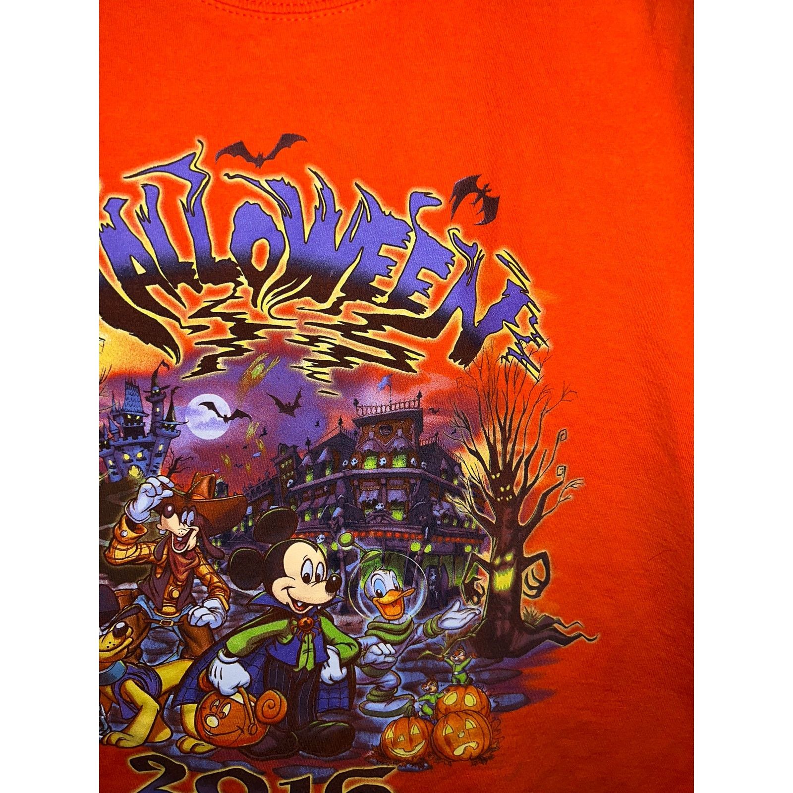 Disney 2016 Halloween Walt Disney World Mickey Shirt Tee XL 2010s Size US XL / EU 56 / 4 - 5 Thumbnail