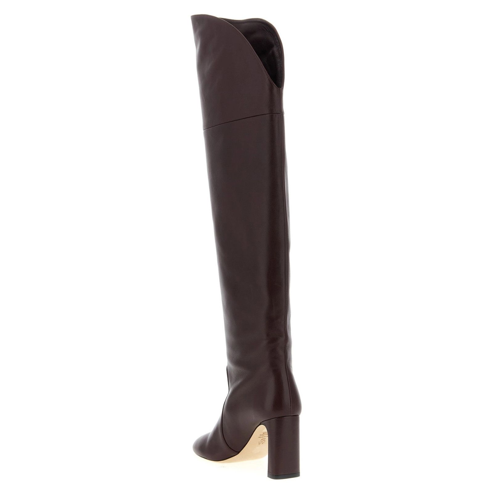 Stuart Weitzman STUART WEITZMAN Babette Bordeaux Leather Boots New & Authent Size US 11 / IT 41 - 3 Thumbnail