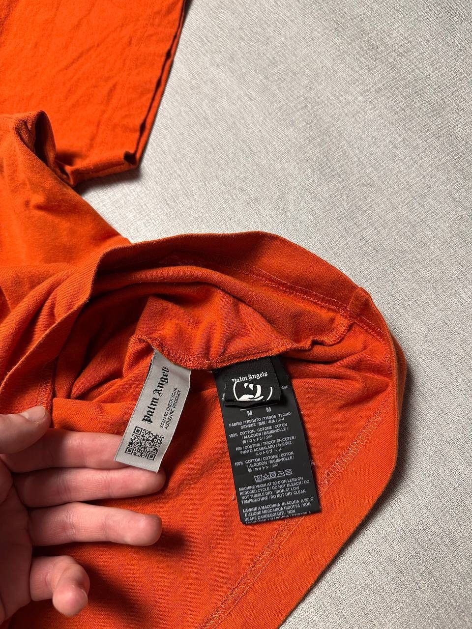 Palm Angels Palm Angels Teddy Bear T Shirt Orange Mens M Size US M / EU 48-50 / 2 - 11 Thumbnail
