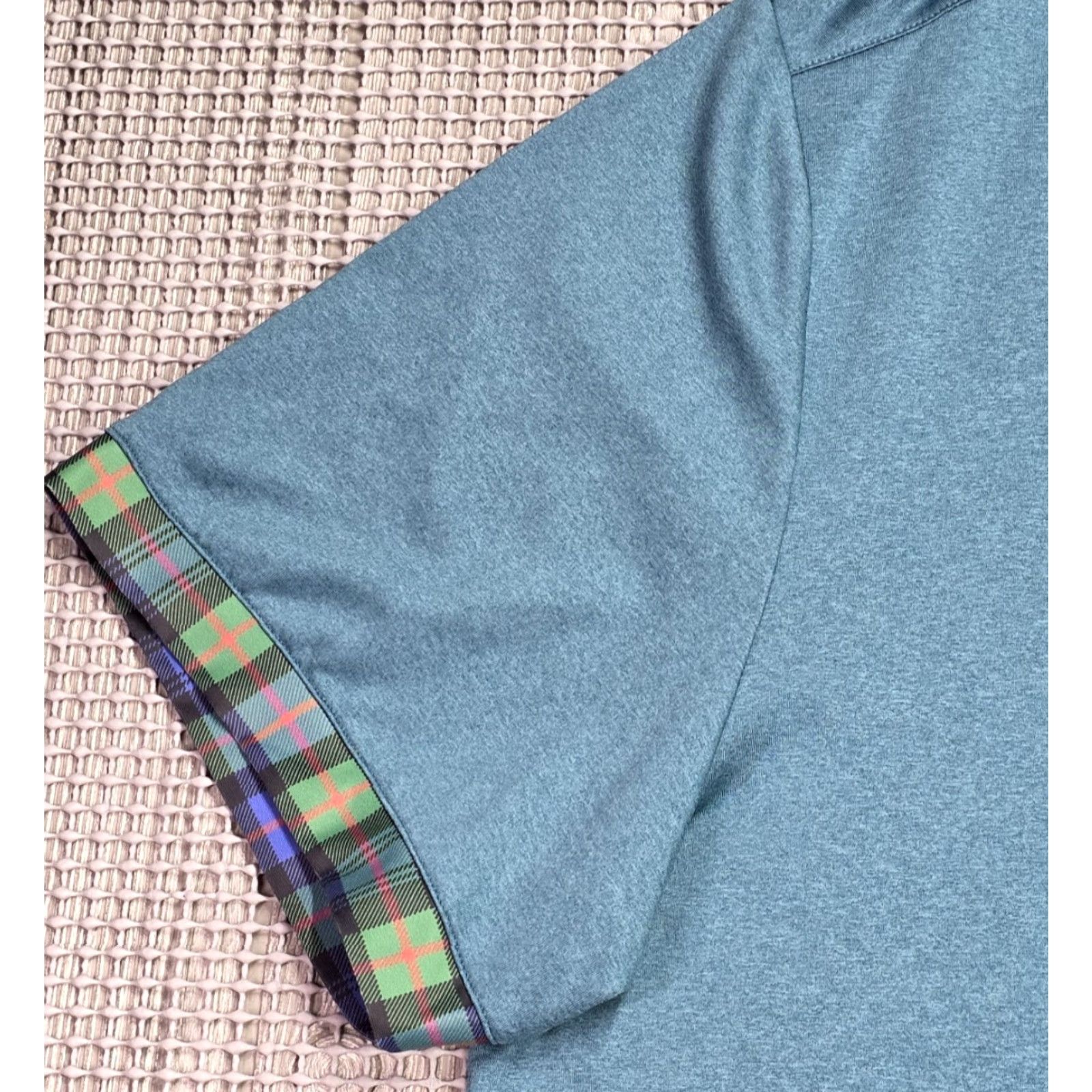 Vintage william murray Polo Shirt Golf 2XL Green Solid Short Sleeve Mens Polo Size US XXL / EU 58 / 5 - 4 Thumbnail