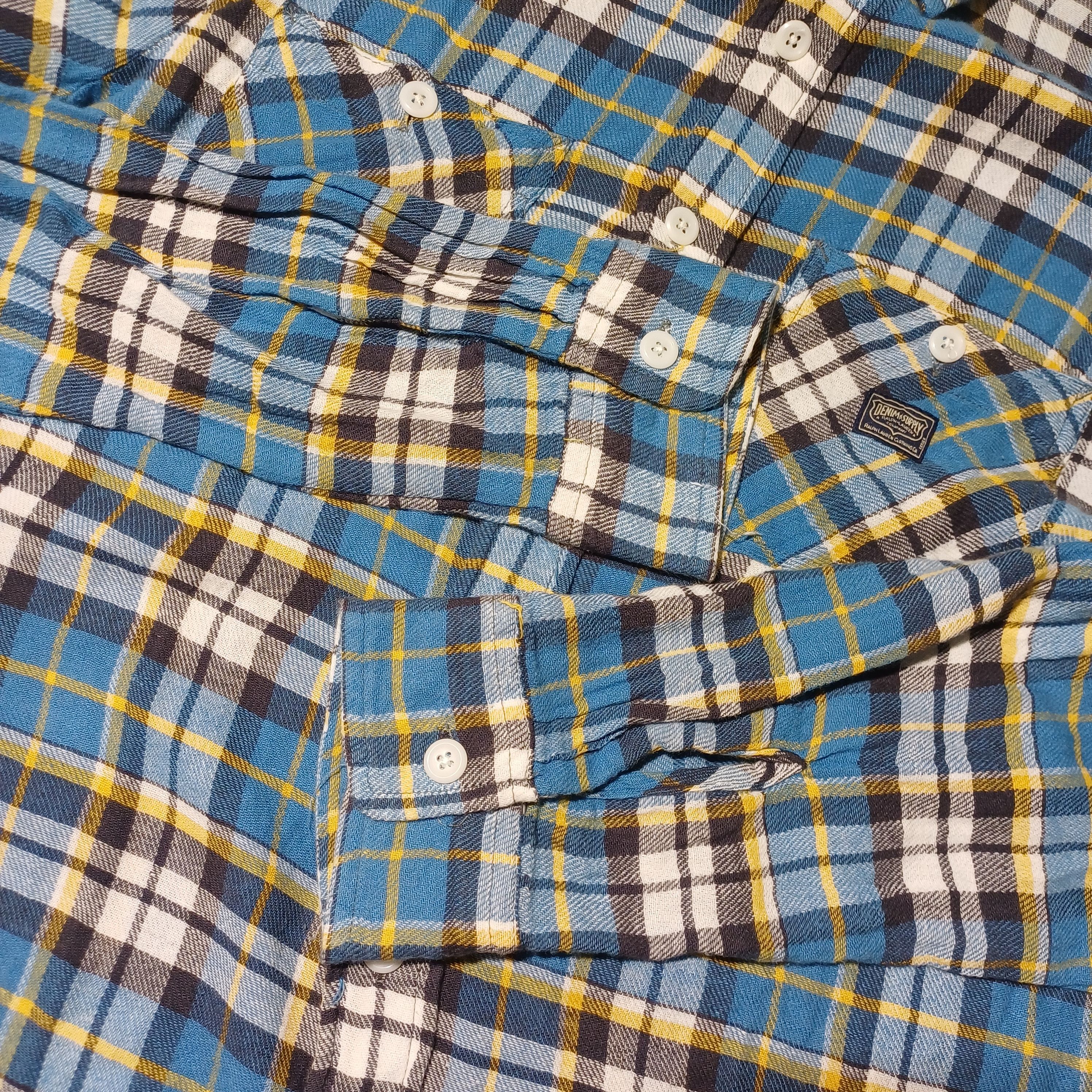Denim & Supply Ralph Lauren Denim & Supply Lightweight Plaid Flannel Size US M / EU 48-50 / 2 - 6 Thumbnail