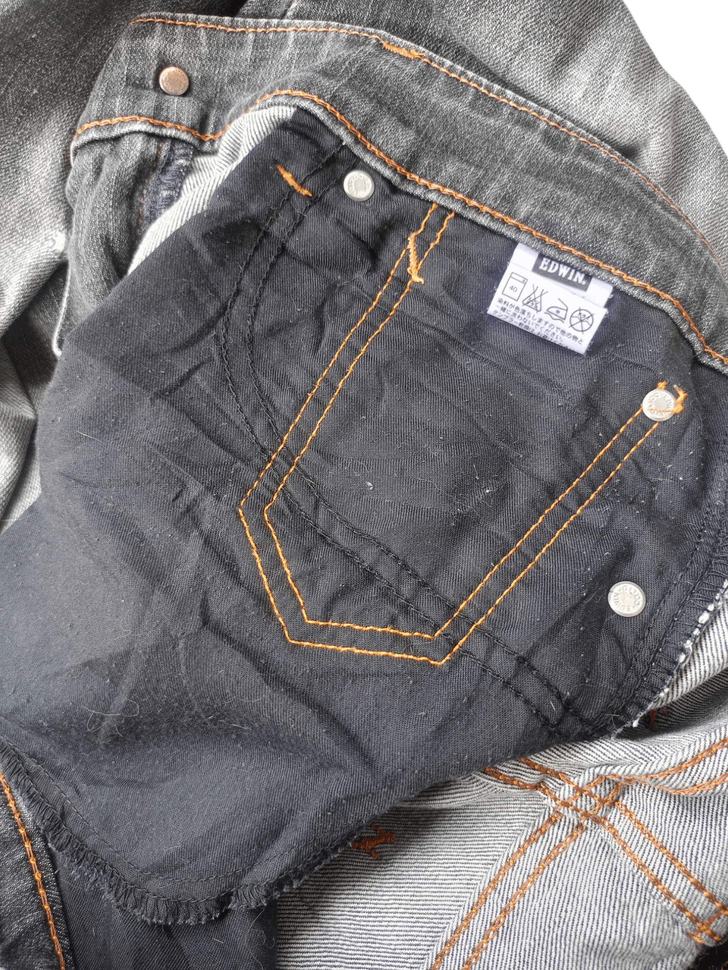 Edwin × Vintage EDWIN 503Zero Slim Fit Vintage Streetwear Denim Size US 30 / EU 46 - 24 Thumbnail
