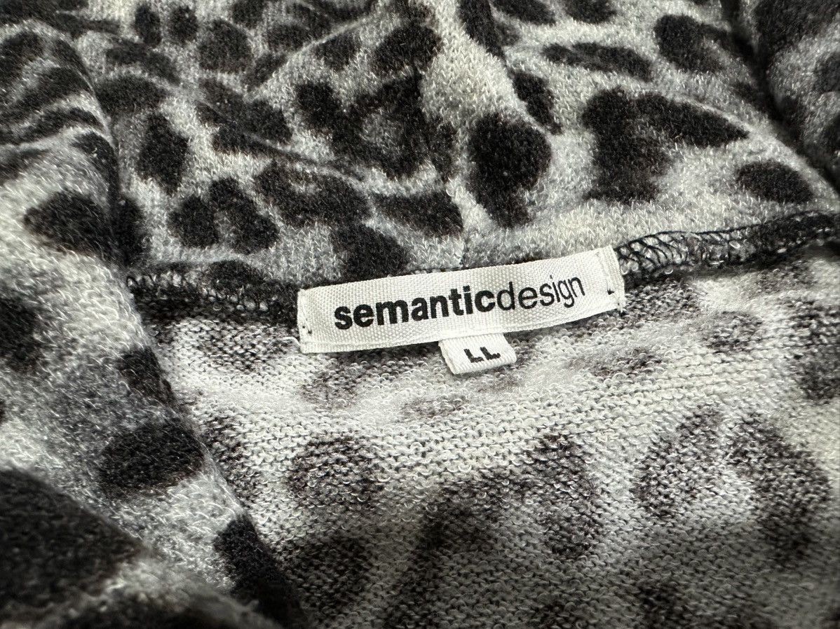 Hysteric Glamour × Japanese Brand × Seditionaries 🔥Sick Y2K Semantic Design Zip Hoodie Black Leopard Goth Punk Size US L / EU 52-54 / 3 - 13 Thumbnail