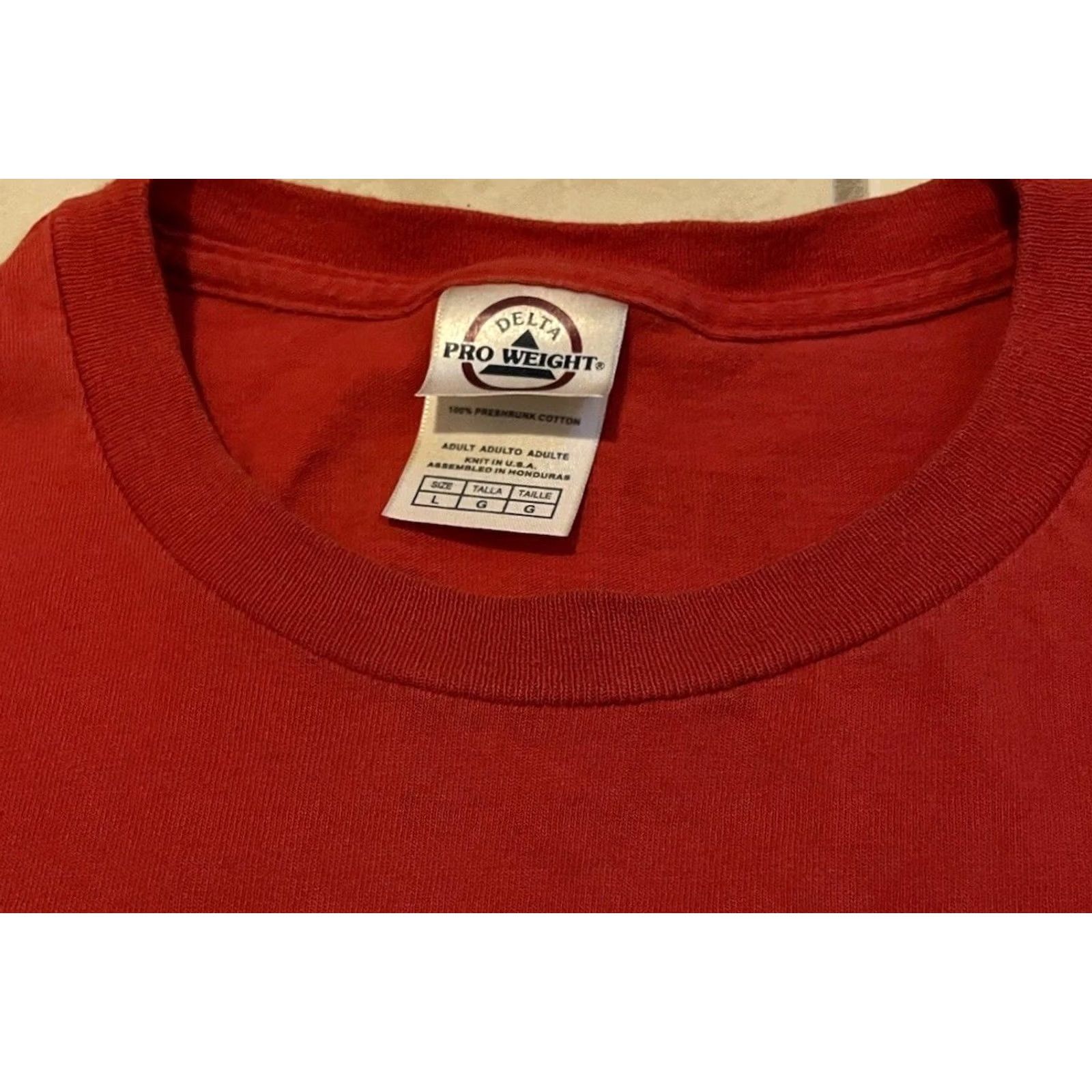 Vintage VINTAGE Hot Rod Faded Movie Promo Shirt L Andy Samberg SNL Lonely Island Comedy 90s 2000s Red Mens T-Shirt Size US L / EU 52-54 / 3 - 6 Thumbnail
