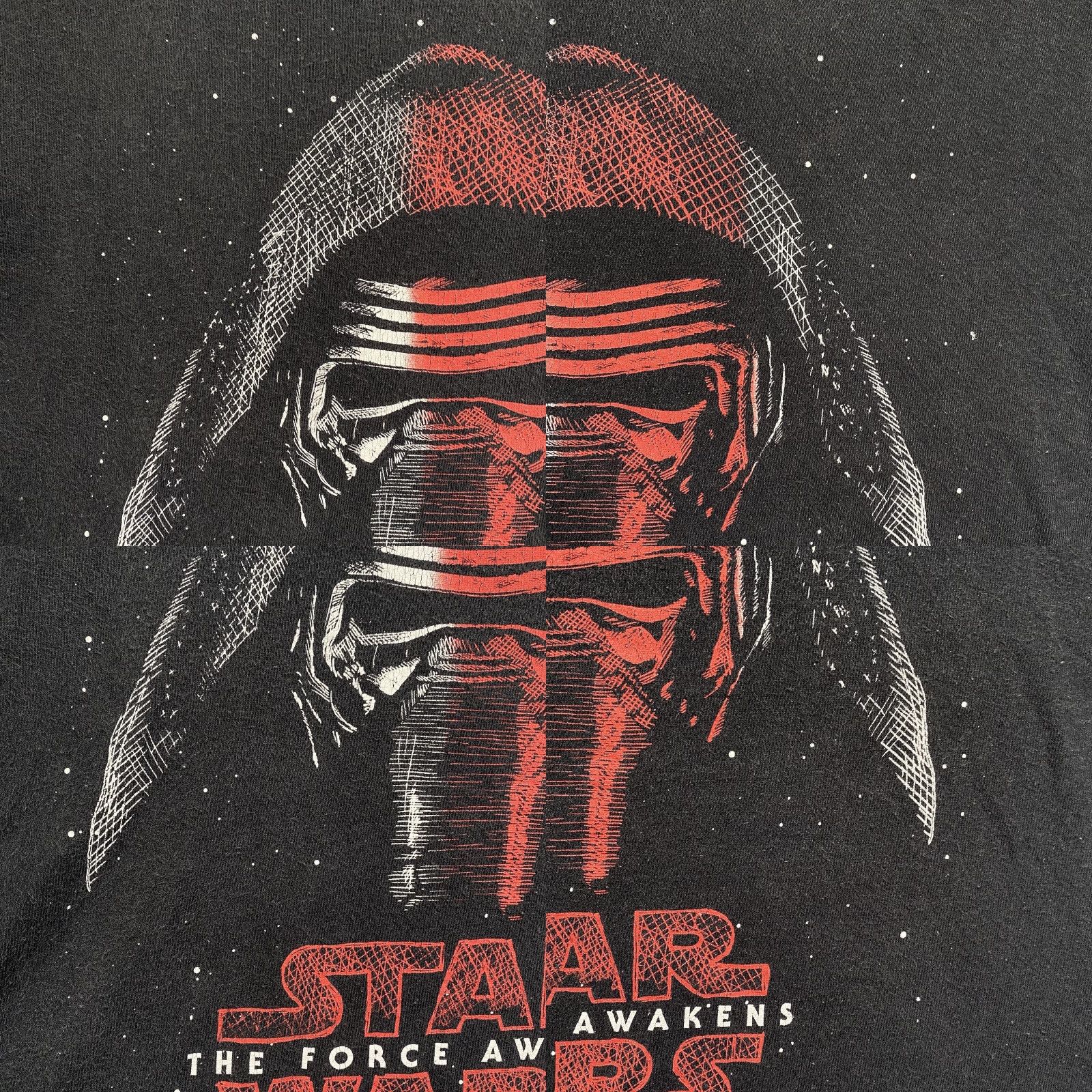 Star Wars VINTAGE Star Wars Kylo Ren T-Shirt Unisex Adult Medium Black Graphic Print Movie Promo 2015 Size US M / EU 48-50 / 2 - 8 Thumbnail
